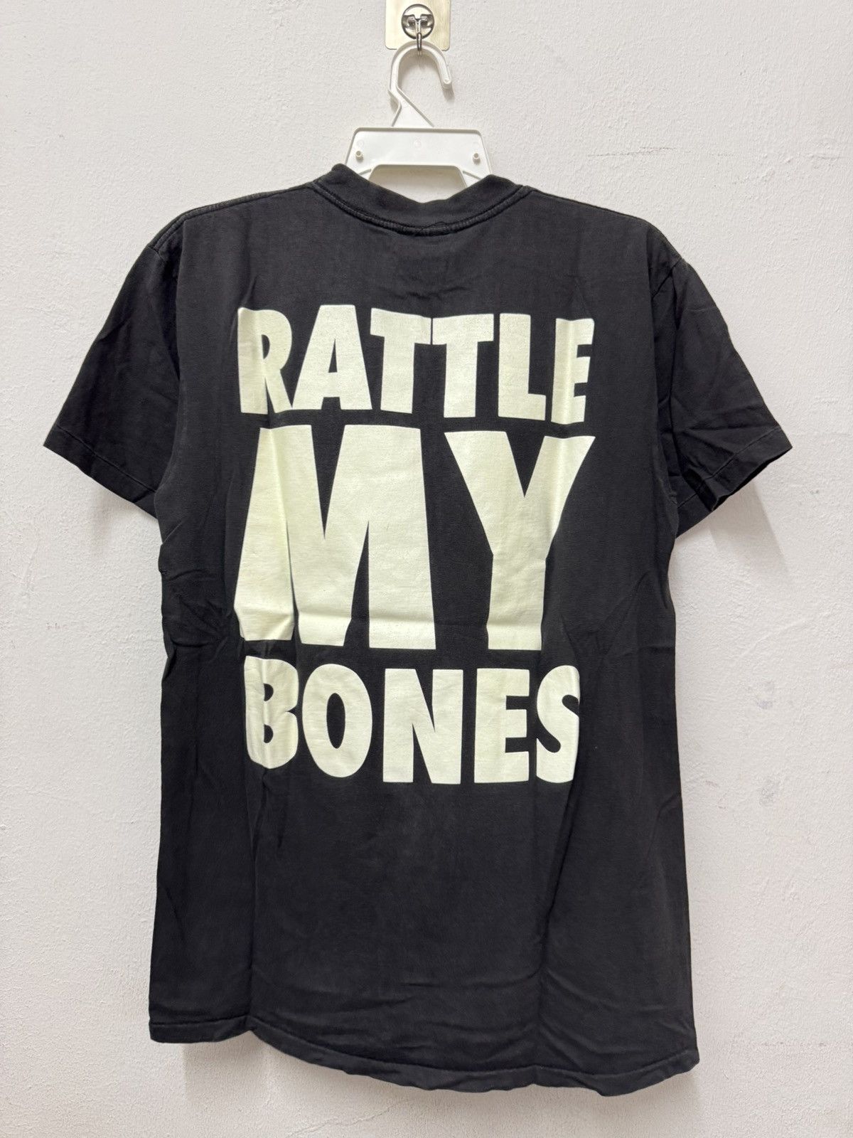 Vintage Vintage Skull Glow In The Dark Battle My Bones T shirt Size US M / EU 48-50 / 2 - 5 Thumbnail