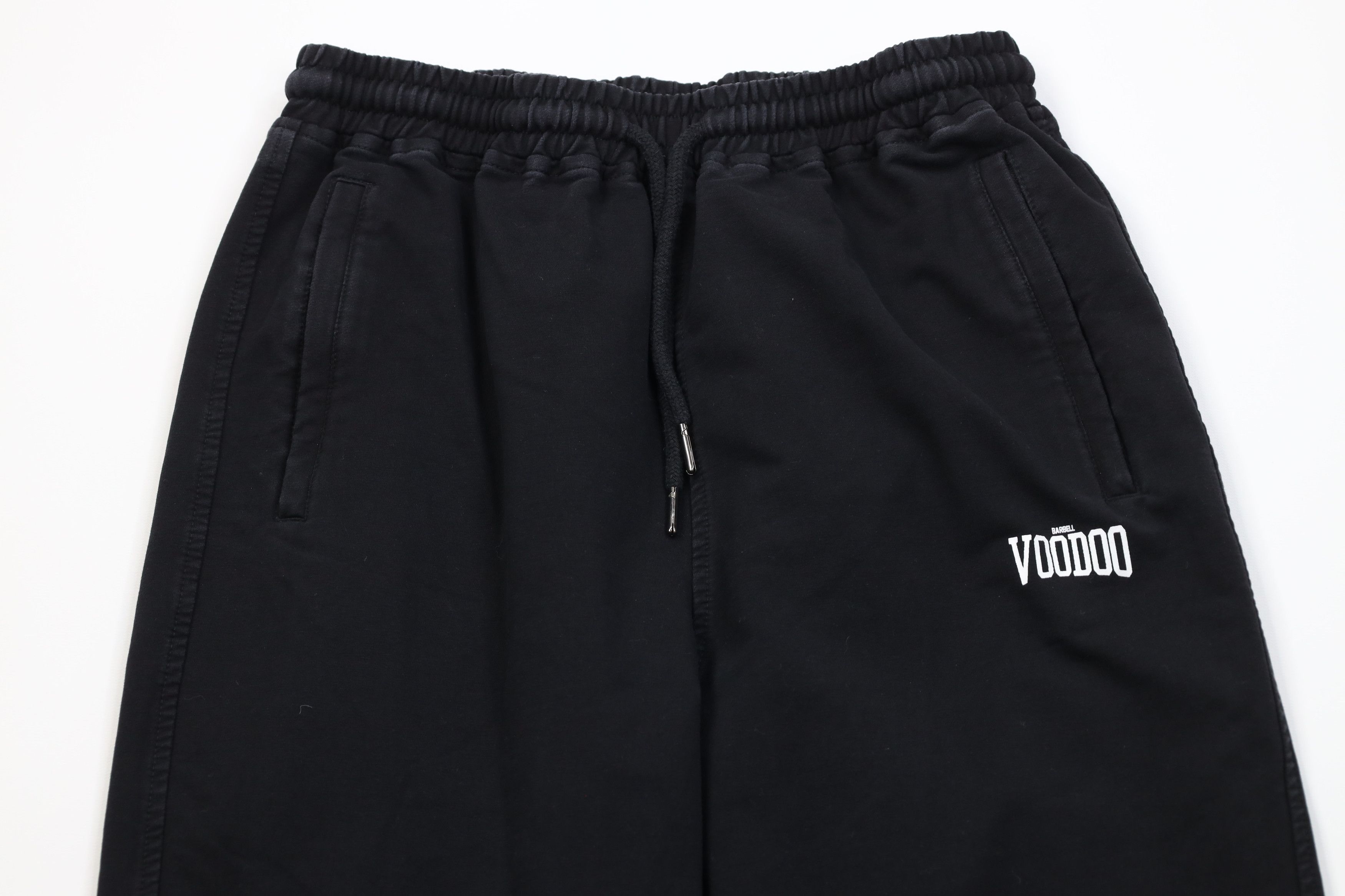Vintage Barbell Voodoo Spell Tapered Leg Gym Sweatpants Pants Black Size US 32 / EU 48 - 2 Thumbnail