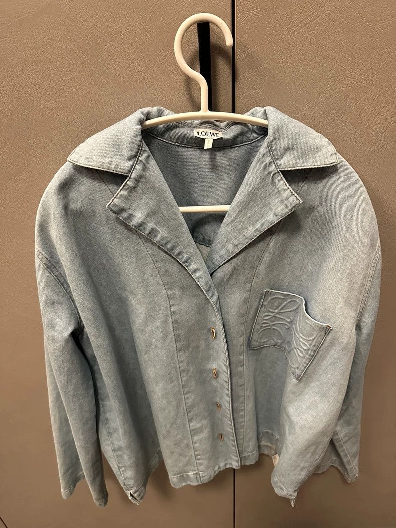 Loewe Denim Jacket Size 36 Brand New