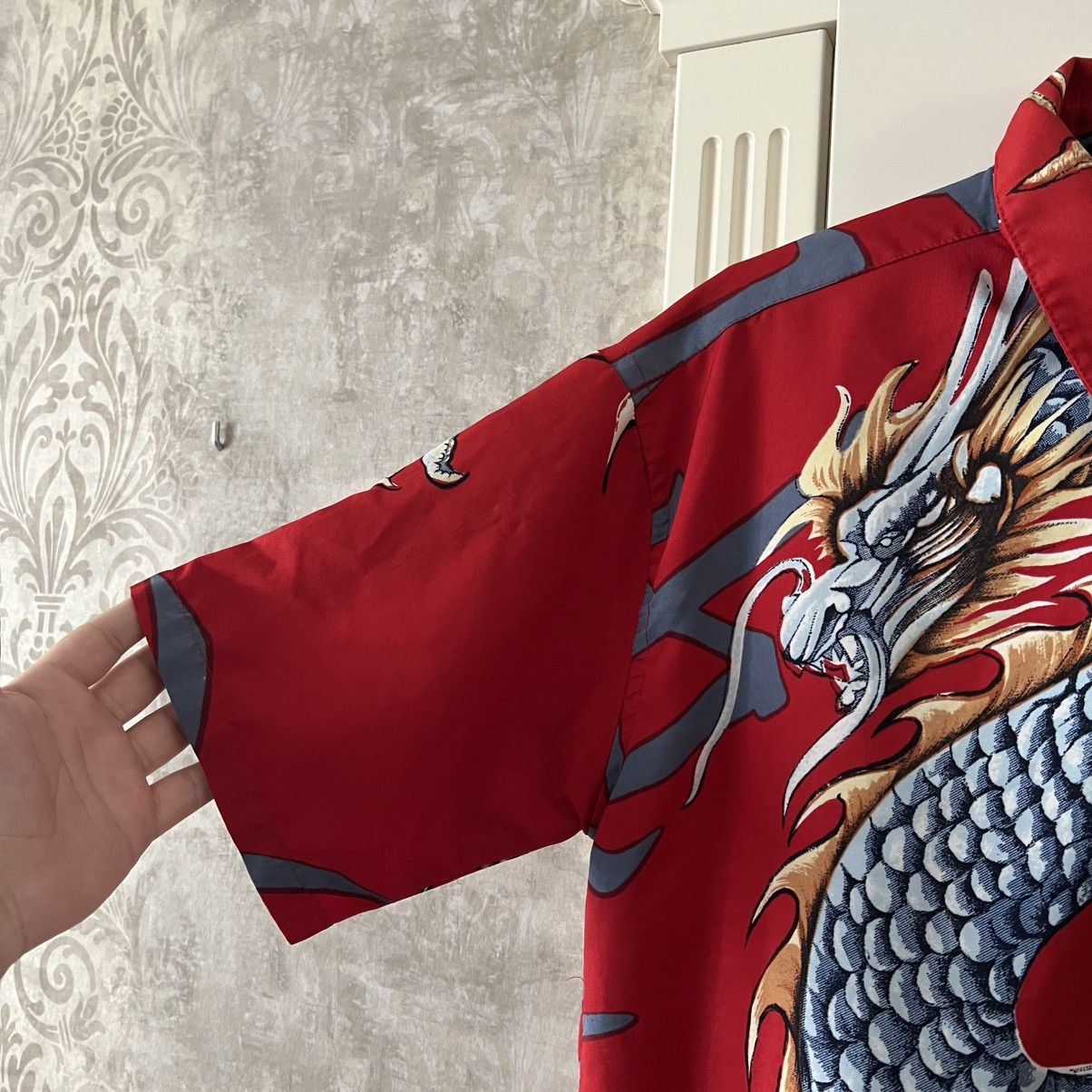 Japanese Brand Vintage Dragon Shirt Japanese Y2K Size US M / EU 48-50 / 2 - 11 Thumbnail