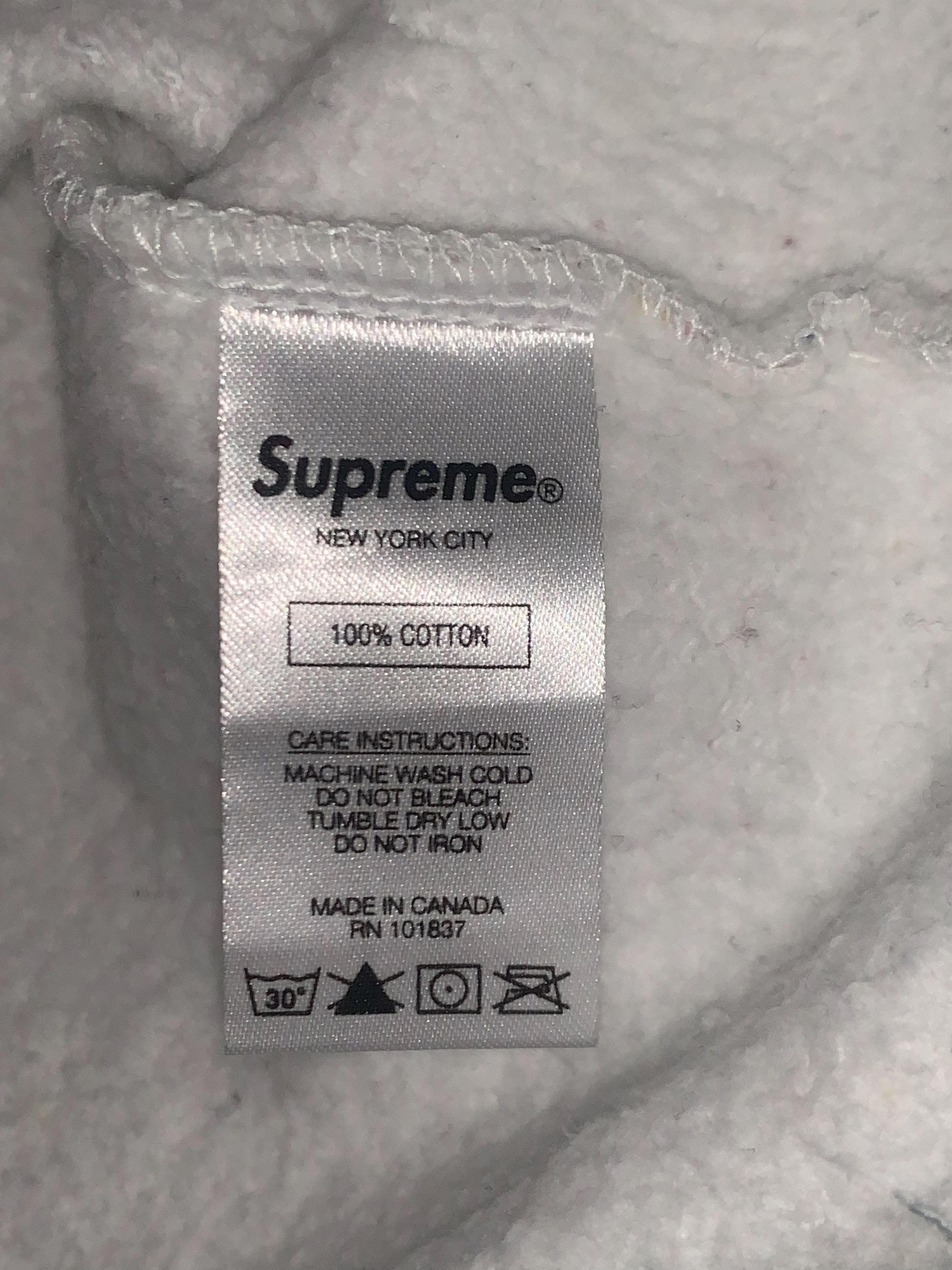 Supreme Supreme SS20 Heather Grey Multi (M) Size US M / EU 48-50 / 2 - 9 Thumbnail