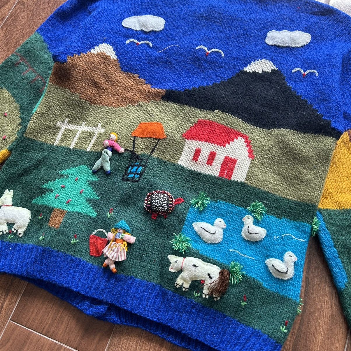 Vintage Vintage 1940s wool sweater Size US M / EU 48-50 / 2 - 4 Thumbnail