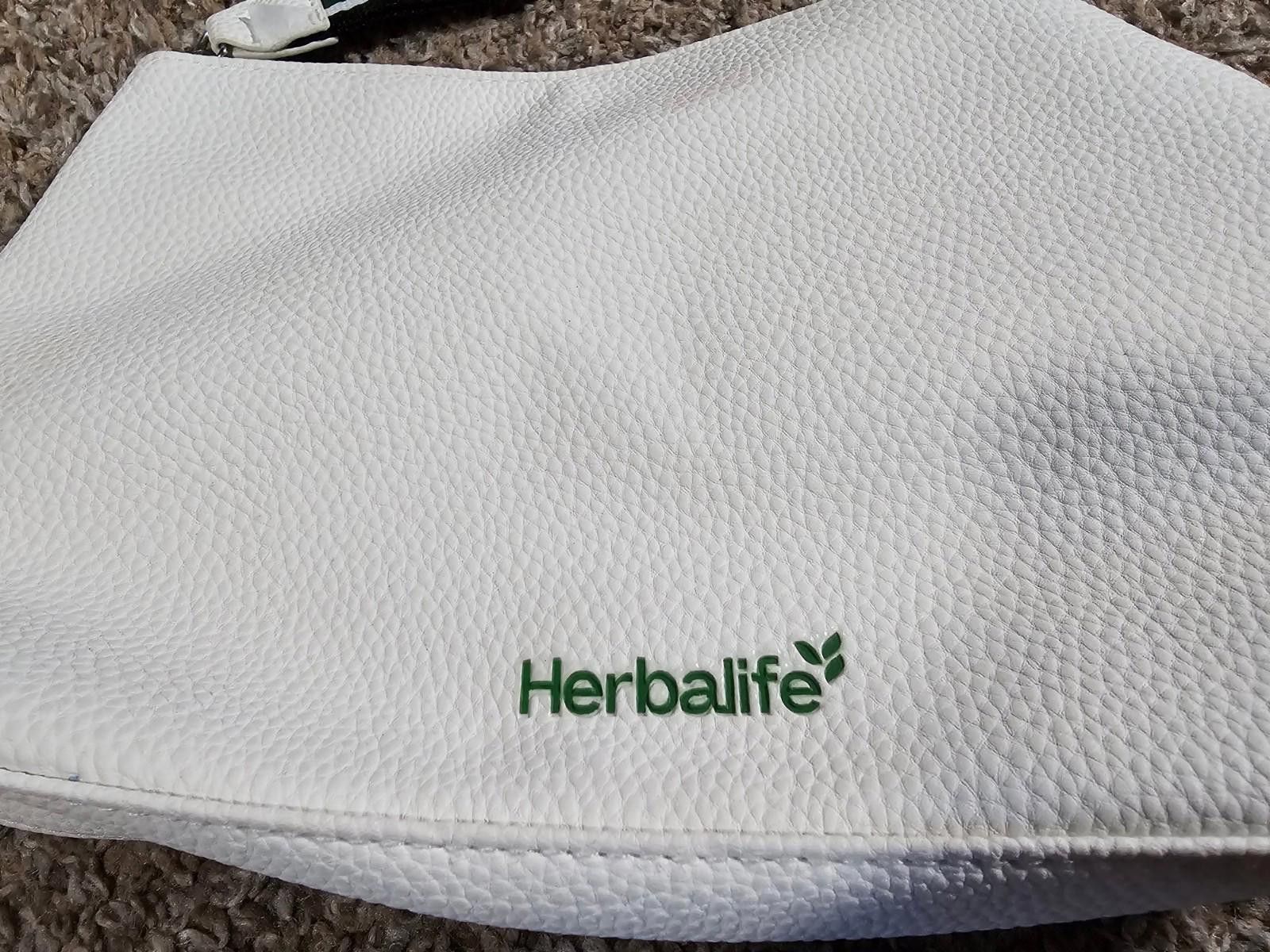 Other Herbalife White Handbag Purse With Hand Wrist Strap Size ONE SIZE - 2 Thumbnail