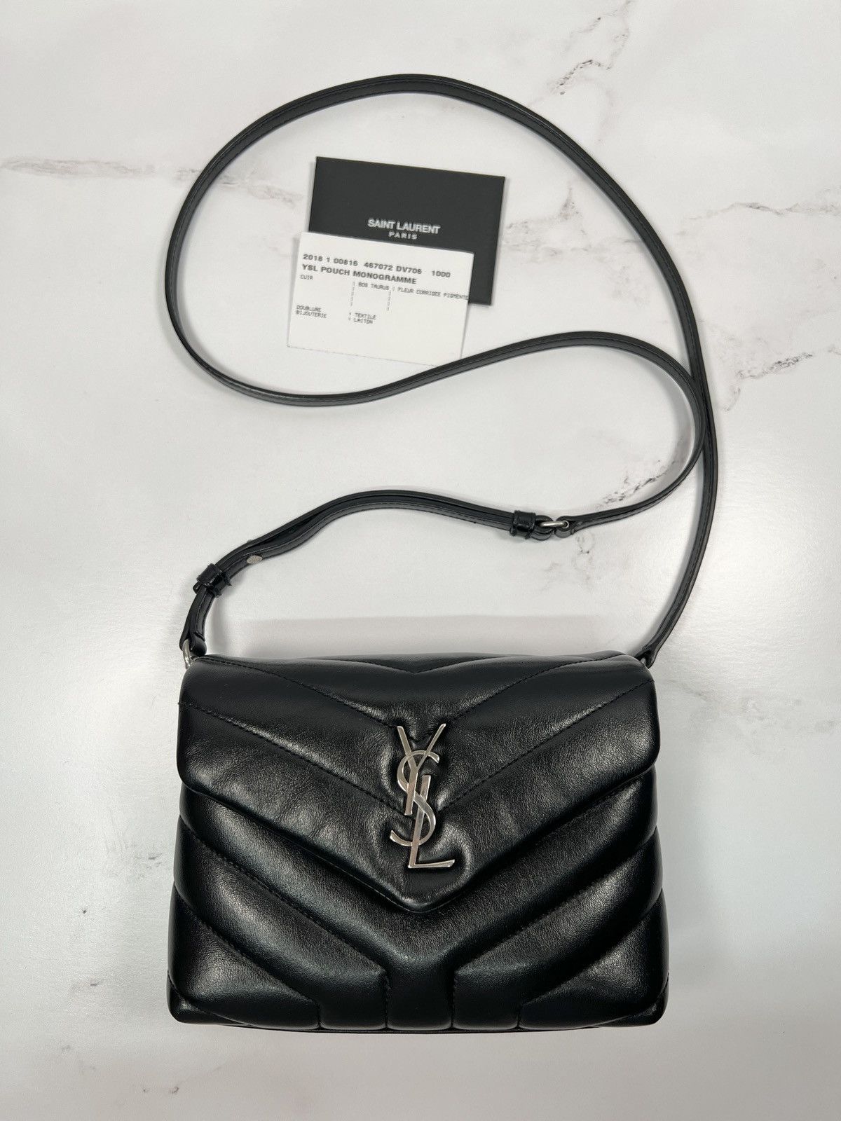 Yves Saint Laurent YSL Yves Saint Laurent Toy Lou Lou Loulou Bag Purse Size ONE SIZE - 2 Thumbnail