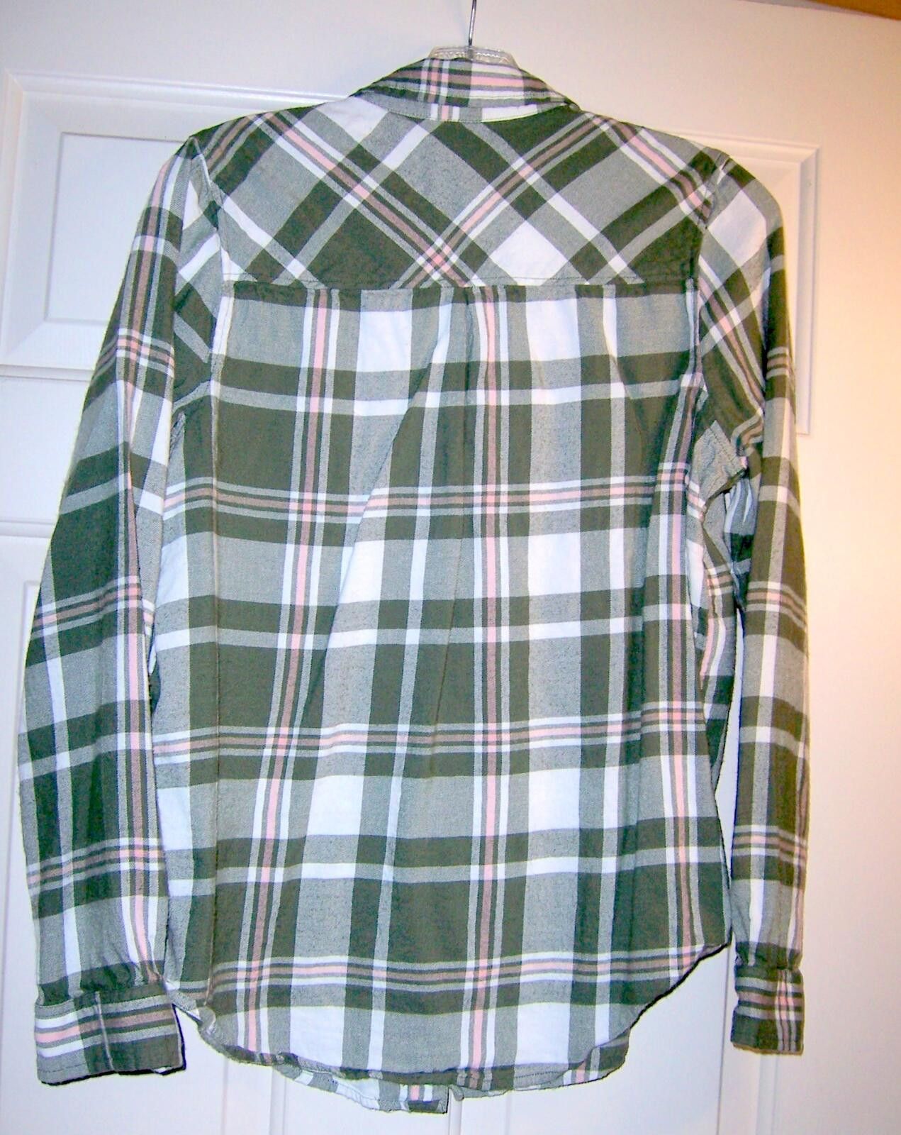 Lucky Brand Lucky Brand Women's Plaid Flannel Button-Up Shirt - Med Size M / US 6-8 / IT 42-44 - 5 Thumbnail