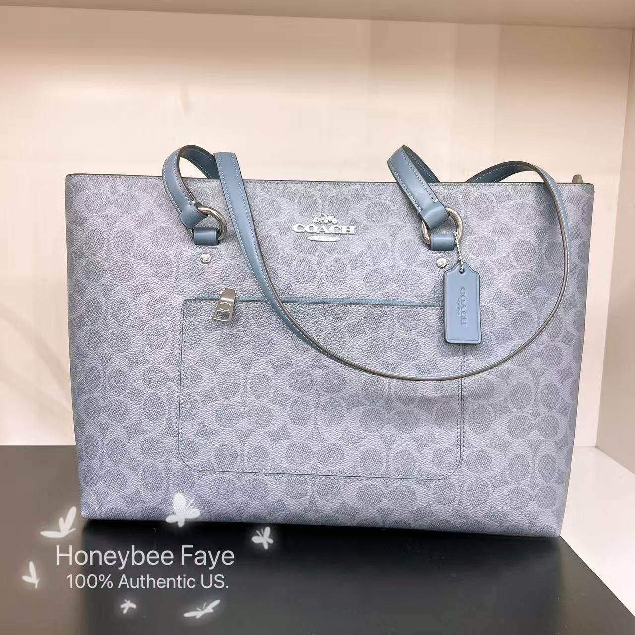 Coach Station Tote Bag In Signature Canvas CCD69 Size ONE SIZE - 1 Thumbnail