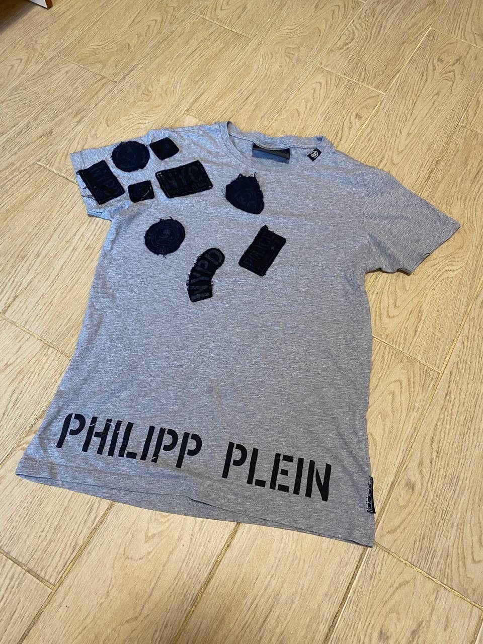 Philipp Plein × Vintage Philipp Plein distressed t shirt Size US M / EU 48-50 / 2 - 2 Thumbnail