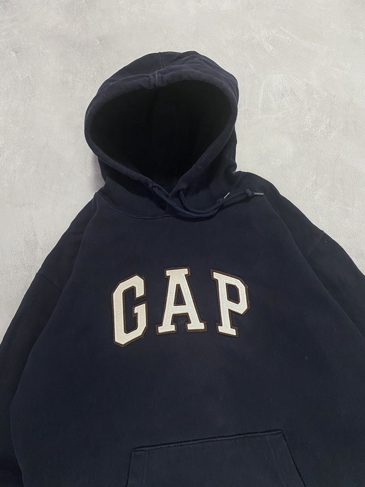 Gap × Vintage 🖤 Vintage Hoodie GAP Oversized Style Track Boxy Fit Size US L / EU 52-54 / 3 - 2 Thumbnail