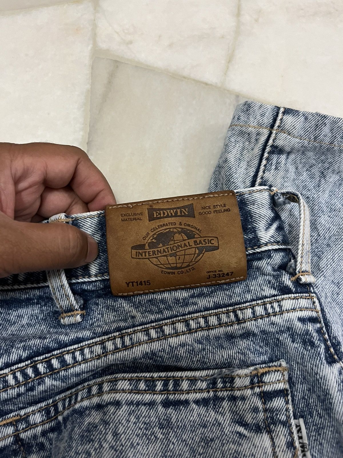 Edwin EDWIN ASID-WASH DENIM JEANS Size US 34 / EU 50 - 12 Thumbnail