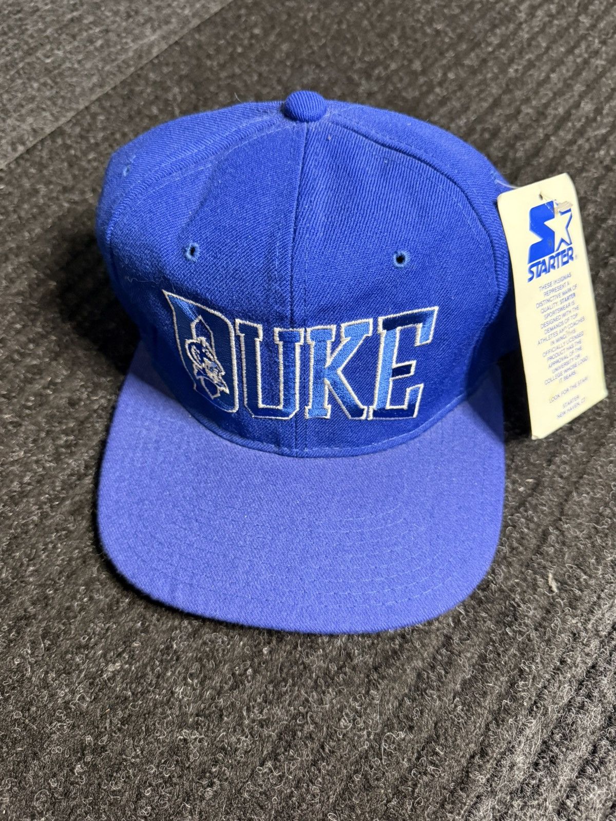 Starter Vintage duke starter wool snapback hat Size ONE SIZE - 1 Thumbnail