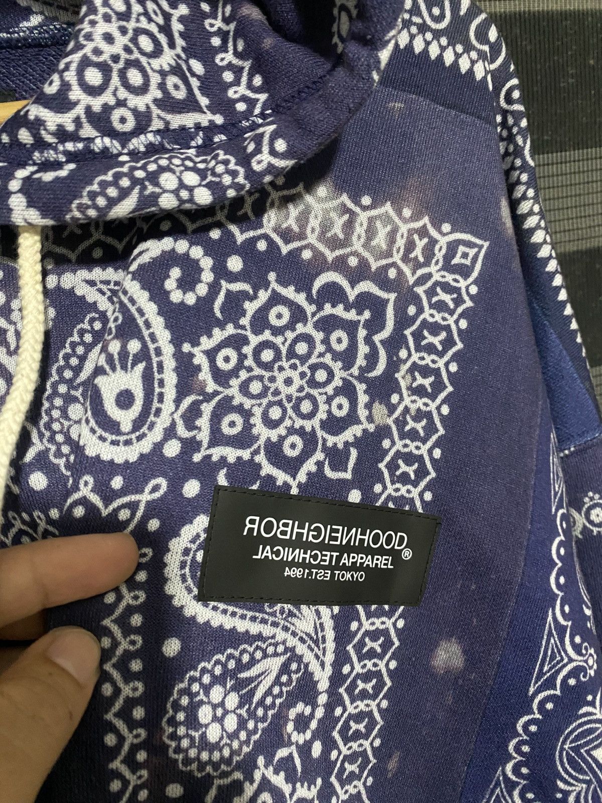 Japanese Brand × Neighborhood Neighborhood - bandana paisley hoodie Size US L / EU 52-54 / 3 - 6 Thumbnail