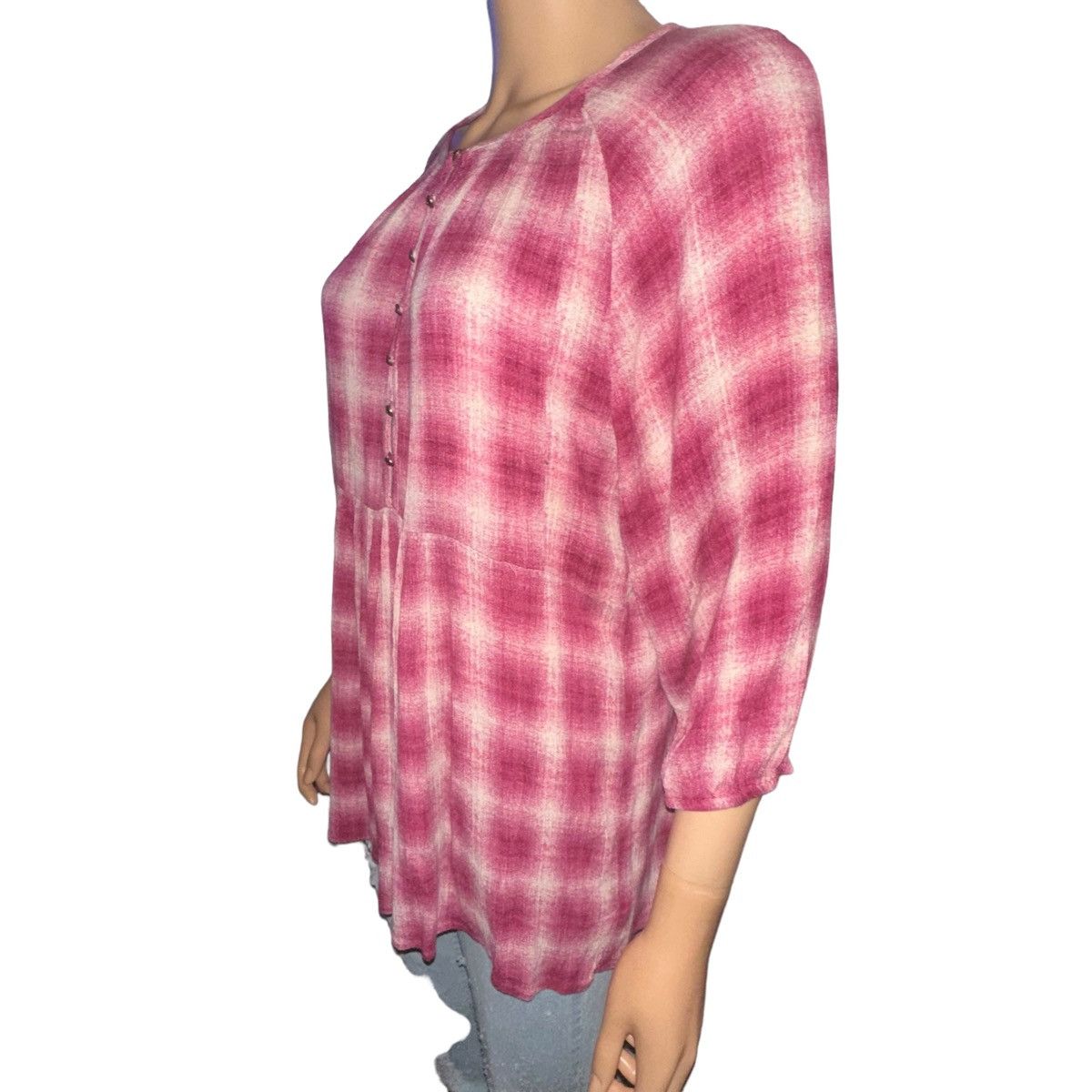 Anthropologie Anthropologie Maeve plaid peplum top Size M / US 6-8 / IT 42-44 - 6 Thumbnail