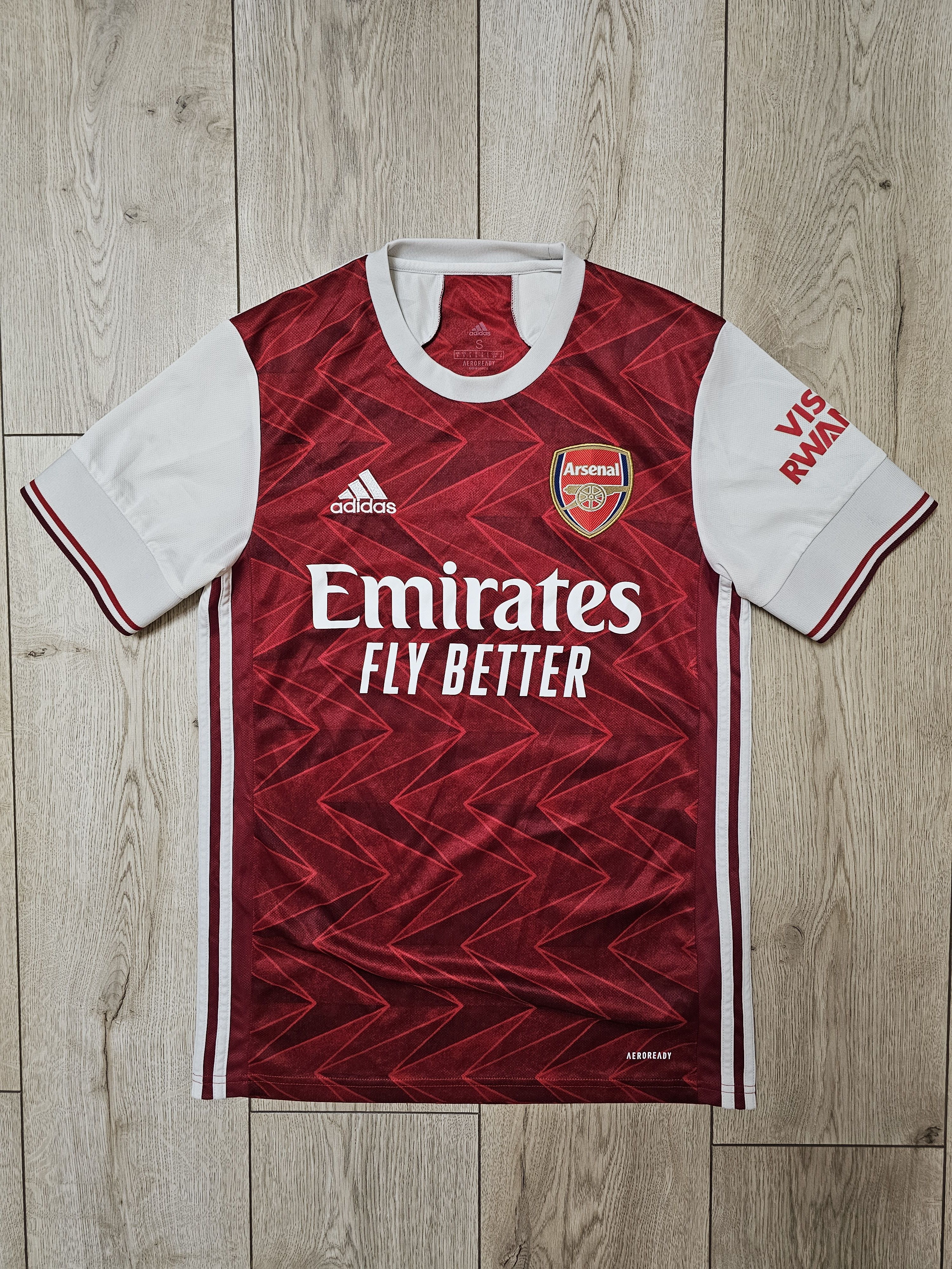 Adidas ARSENAL LONDON 2020 2021 HOME FOOTBALL SHIRT SOCCER JERSEY Size US S / EU 44-46 / 1 - 1 Thumbnail