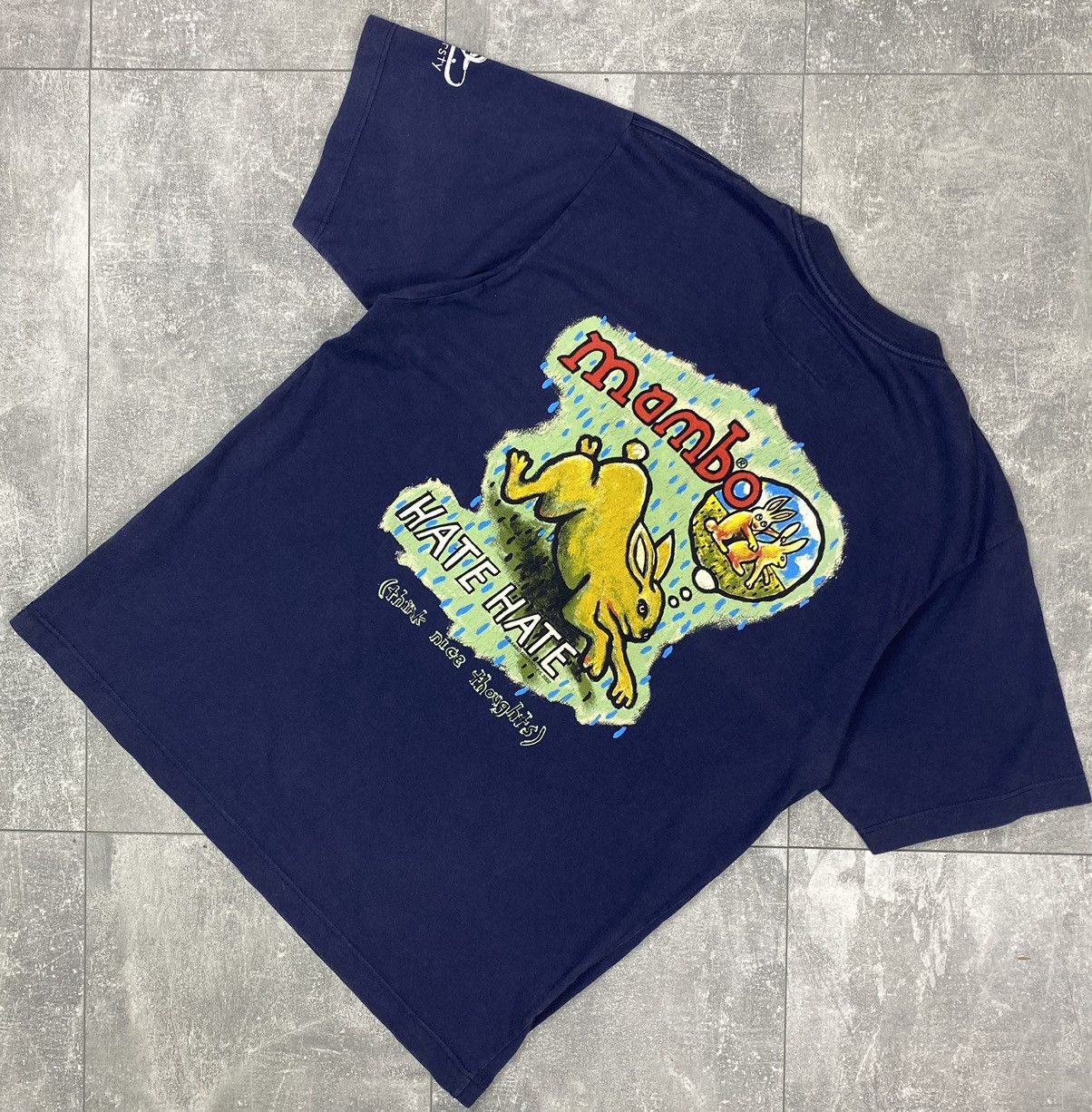 Mambo Mens Vintage Mambo 2002 Big Logo T Short Tee Size US M / EU 48-50 / 2 - 1 Thumbnail