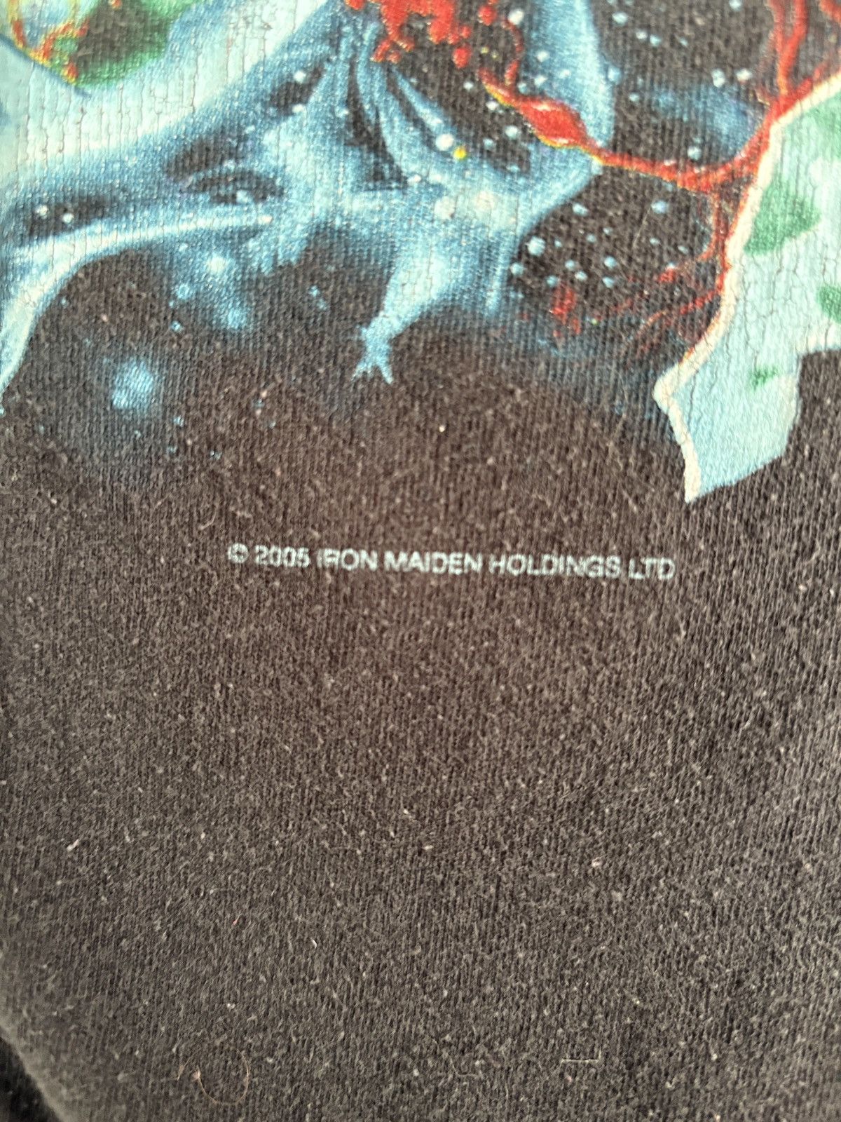 Iron Maiden Vintage Iron Maiden “Eddie Rips Up North America” Tee L Size US L / EU 52-54 / 3 - 4 Thumbnail