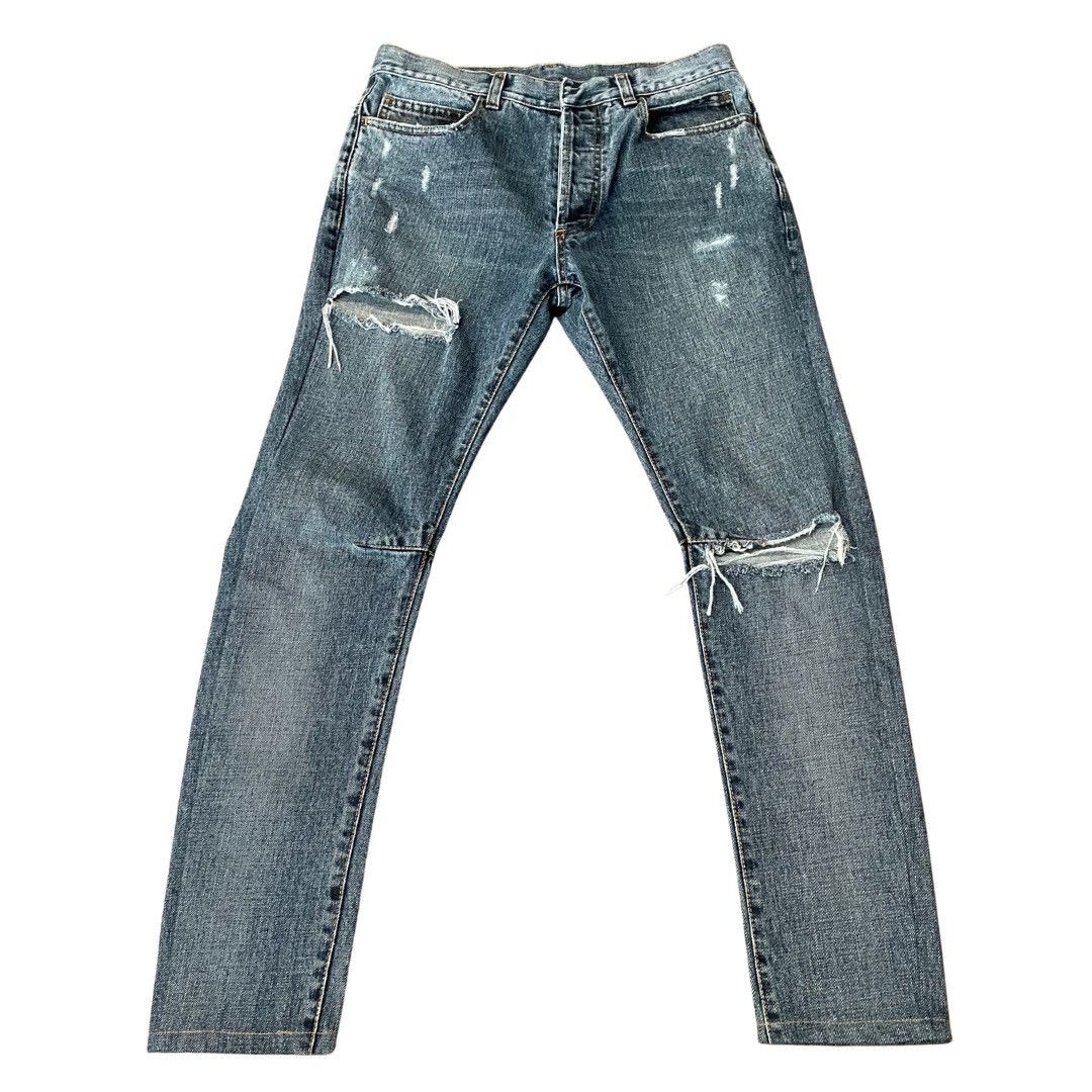 Balmain Balmain Decarnin SS/11 Pinch Knee Jeans Size US 29 - 1 Thumbnail