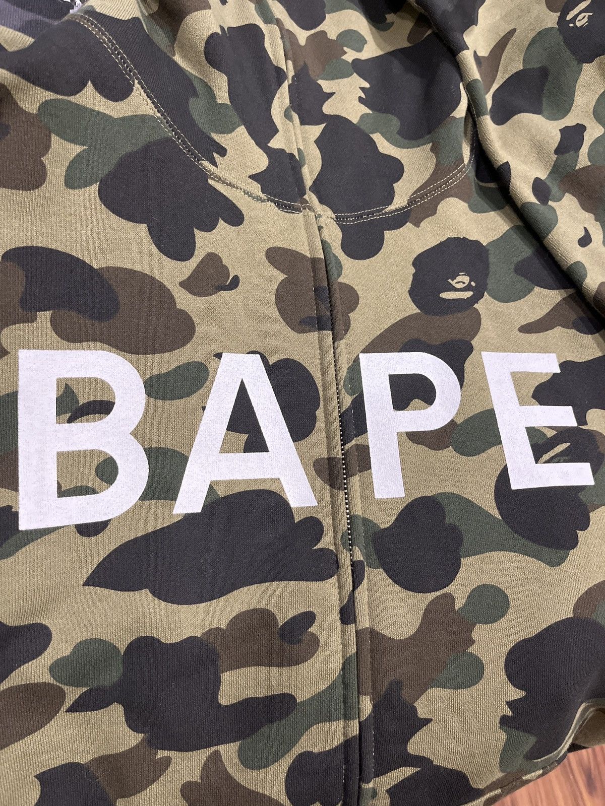 BAPE - 1st Camo Green Hoodie