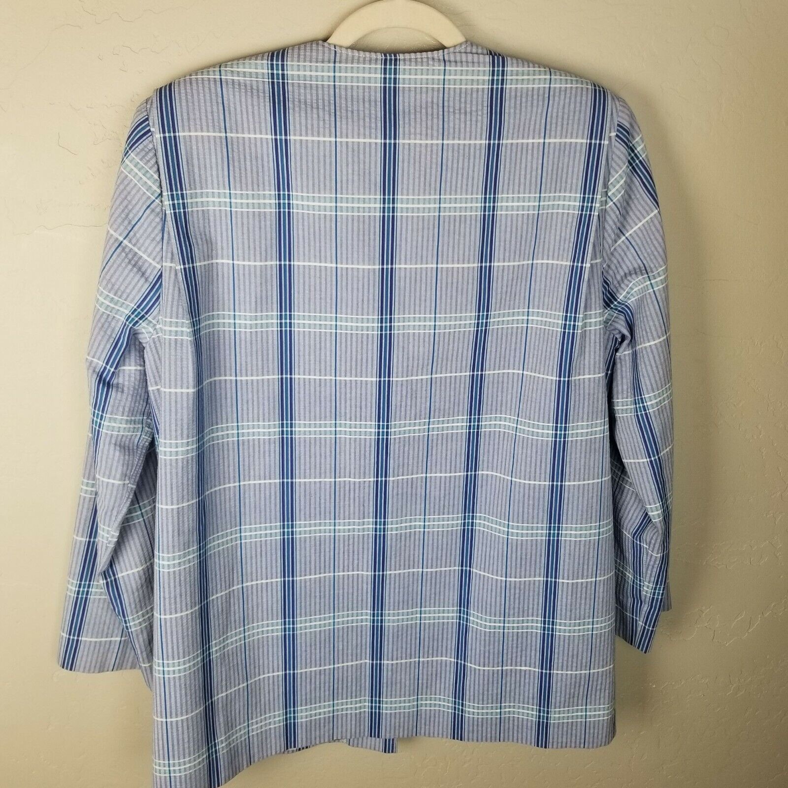 Pendleton Vintage Pendleton Womens Plaid Blazer Light Academia Preppy Size M / US 6-8 / IT 42-44 - 8 Thumbnail