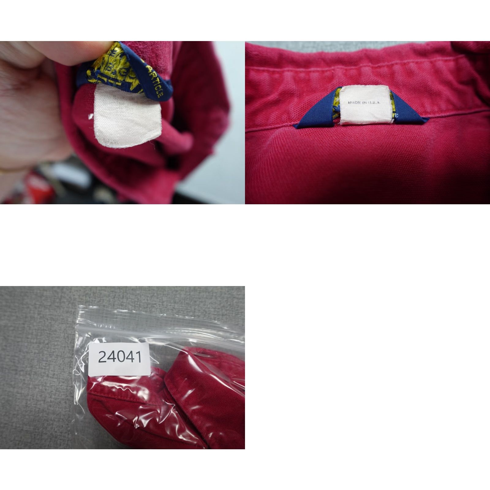 Vintage VINTAGE OshKosh B'Gosh Shirt Mens XL Red Canvas Heavyweight Outdoor Work Lumber Size US XL / EU 56 / 4 - 10 Thumbnail