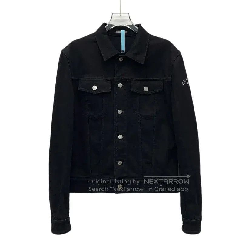 Dior Dior Black Cotton Men's Outerwear Jacket . Size US M / EU 48-50 / 2 - 1 Thumbnail