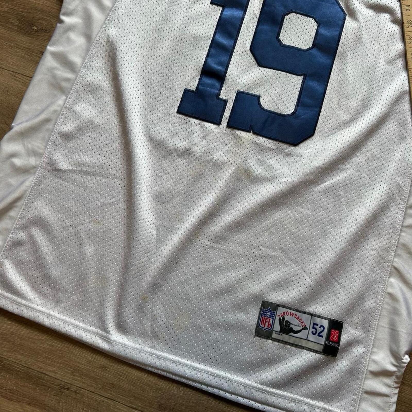 Reebok Reebok Men's White and Blue Tshirt Size US XL / EU 56 / 4 - 4 Thumbnail