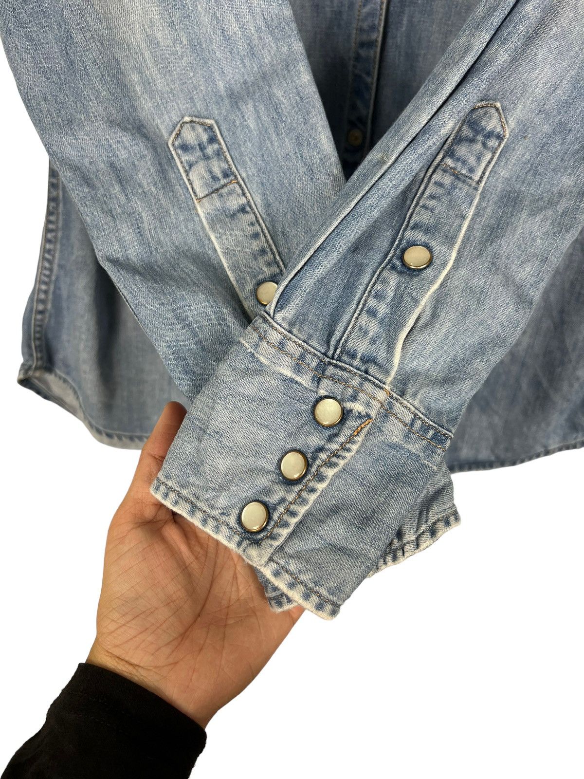 Edwin 🔥 EDWIN TOKYO JAPAN CAMBRAY SHIRTS Size US S / EU 44-46 / 1 - 12 Thumbnail
