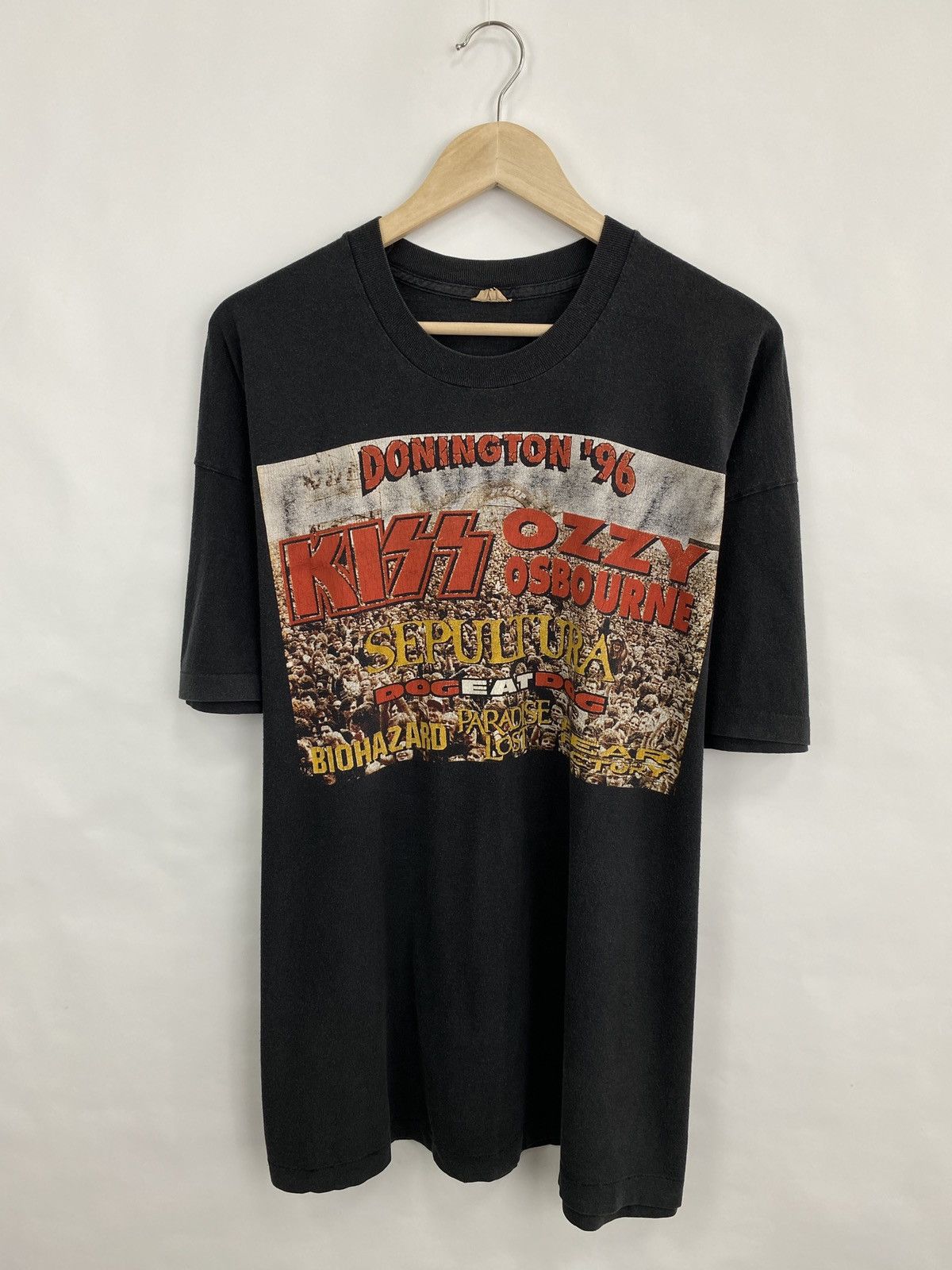Band Tees × KISS × Ozzy Osbourne Vintage 1996 Kiss Ozzy Osbourne Sepultura dog eat dog rock Size US XL / EU 56 / 4 - 3 Thumbnail
