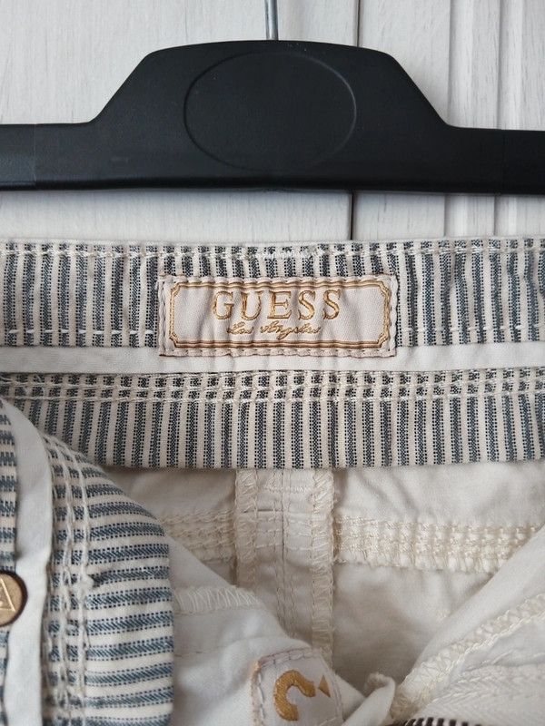 Guess GUESS white cotton skirt Size 28" / US 6 / IT 42 - 4 Thumbnail