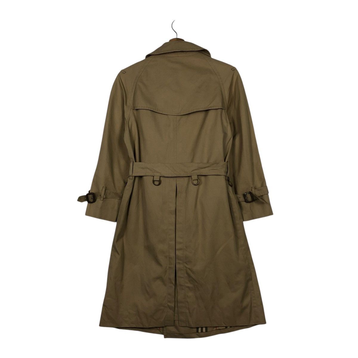 Burberry 🔥VINTAGE TRENCH COAT LONG JACKET BURBERRYS NOVA CHECK Size US S / EU 44-46 / 1 - 12 Thumbnail