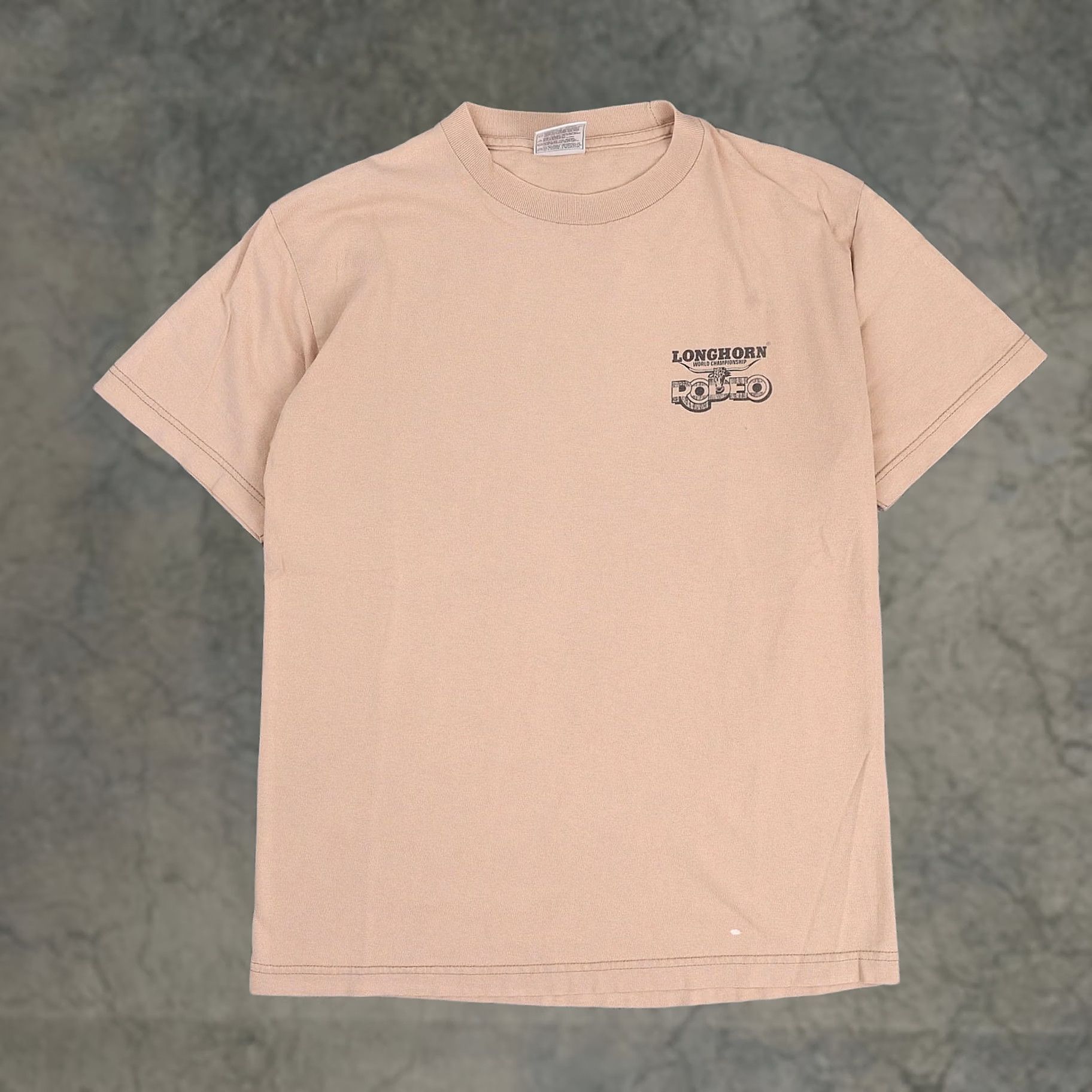 Vintage VINTAGE Texas Longhorn Rodeo Cowboys Funny Brown Short Sleeve T-Shirt Medium Y2K Size US M / EU 48-50 / 2 - 1 Thumbnail