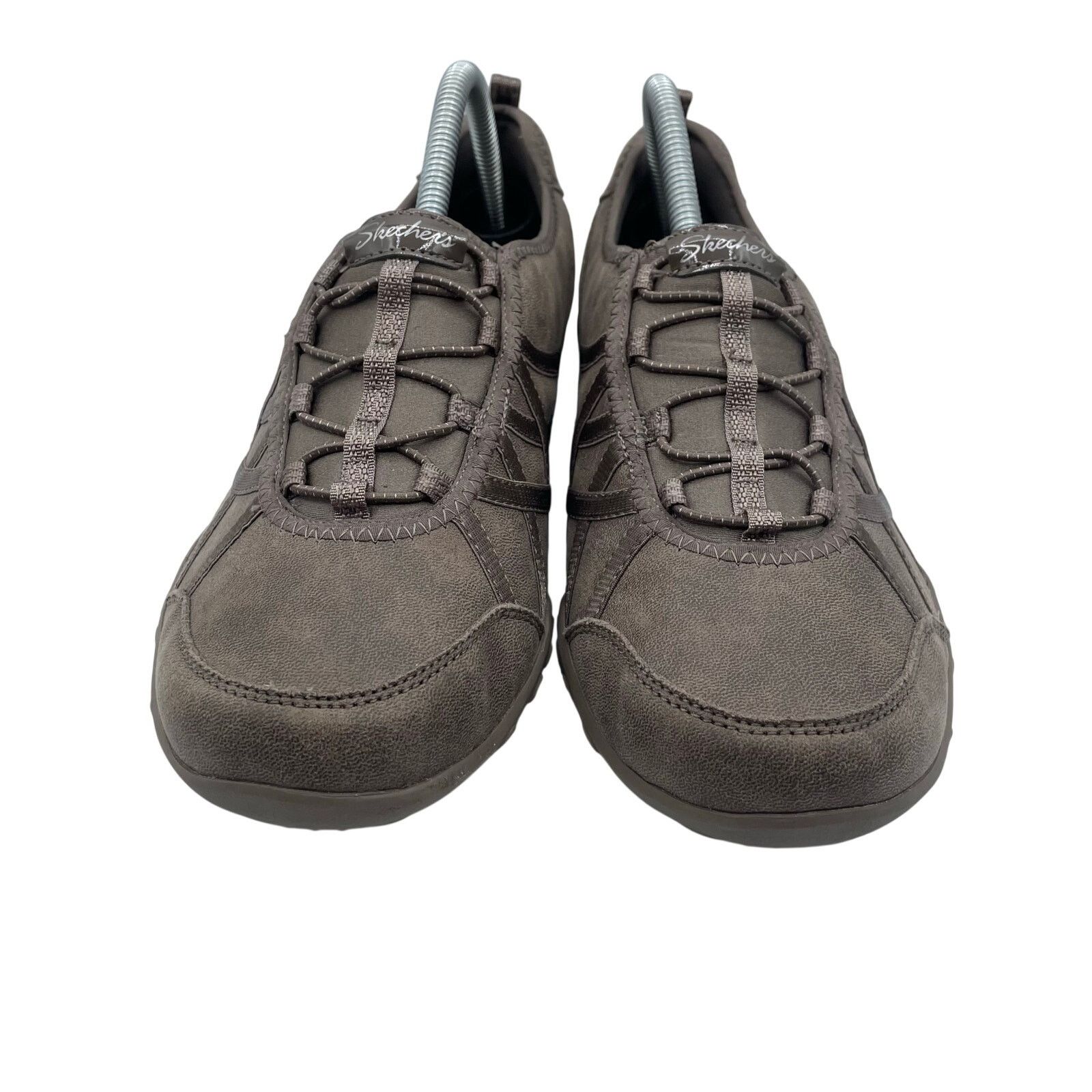 SKECHERS Skechers Breathe Easy Days End Taupe Shoes Slip On Womens 10 Size US 10 / IT 40 - 3 Thumbnail