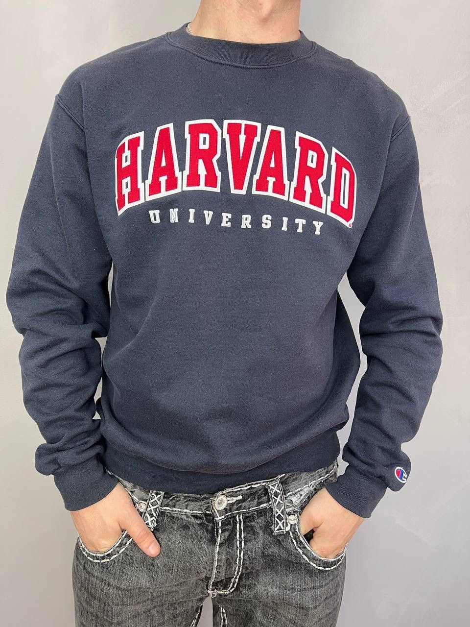 Champion × Vintage VINTAGE Y2K Harvard University Scooby Seal Champion Crewneck Size US M / EU 48-50 / 2 - 2 Thumbnail