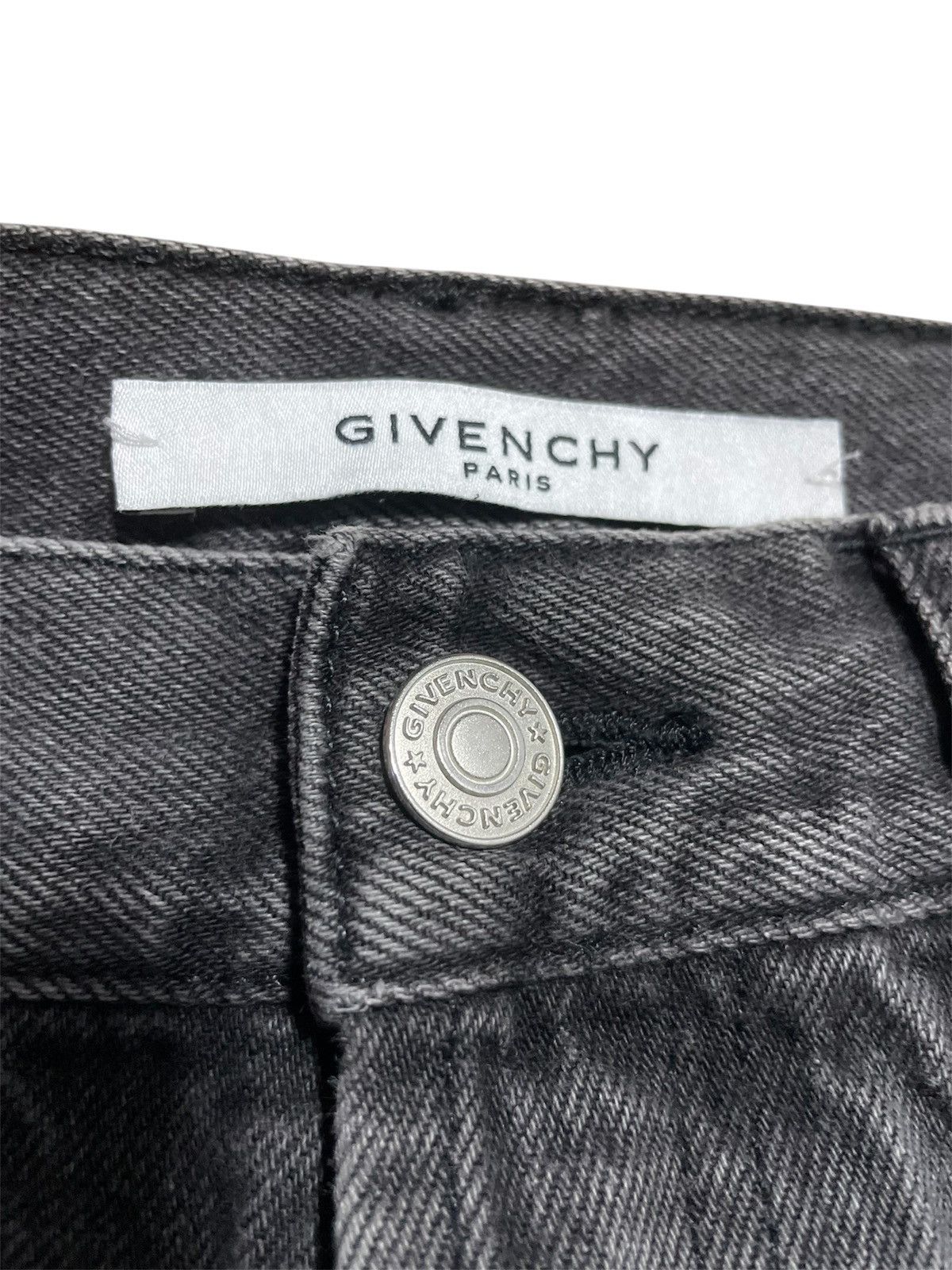 Givenchy Givenchy Side Logo Stripe Denim Jeans Fit Logo Jacquard Size US 31 - 4 Thumbnail