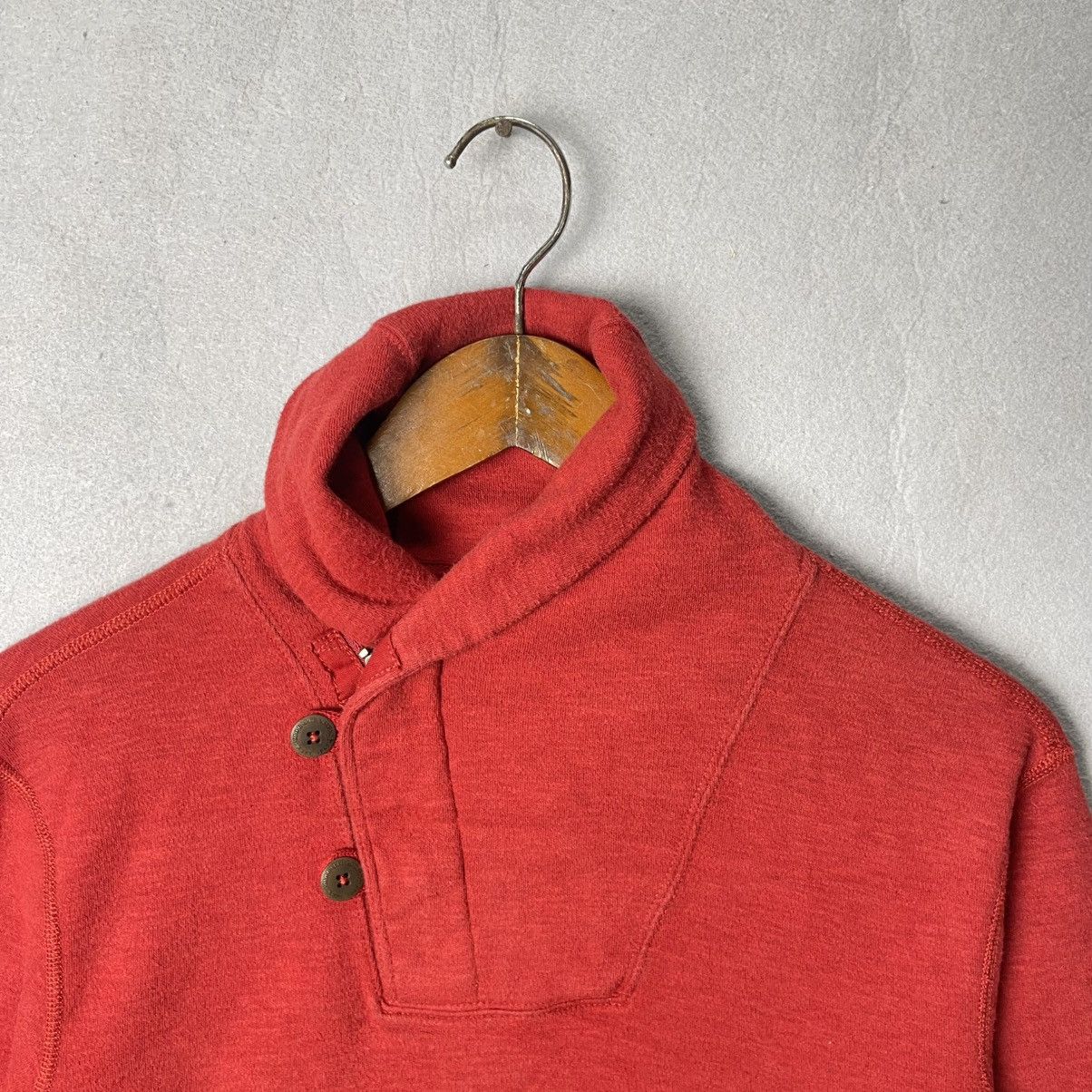 Polo Ralph Lauren Vintage Polo Ralph Lauren Shawl Neck Sweatshirt Size US XS / EU 42 / 0 - 2 Thumbnail