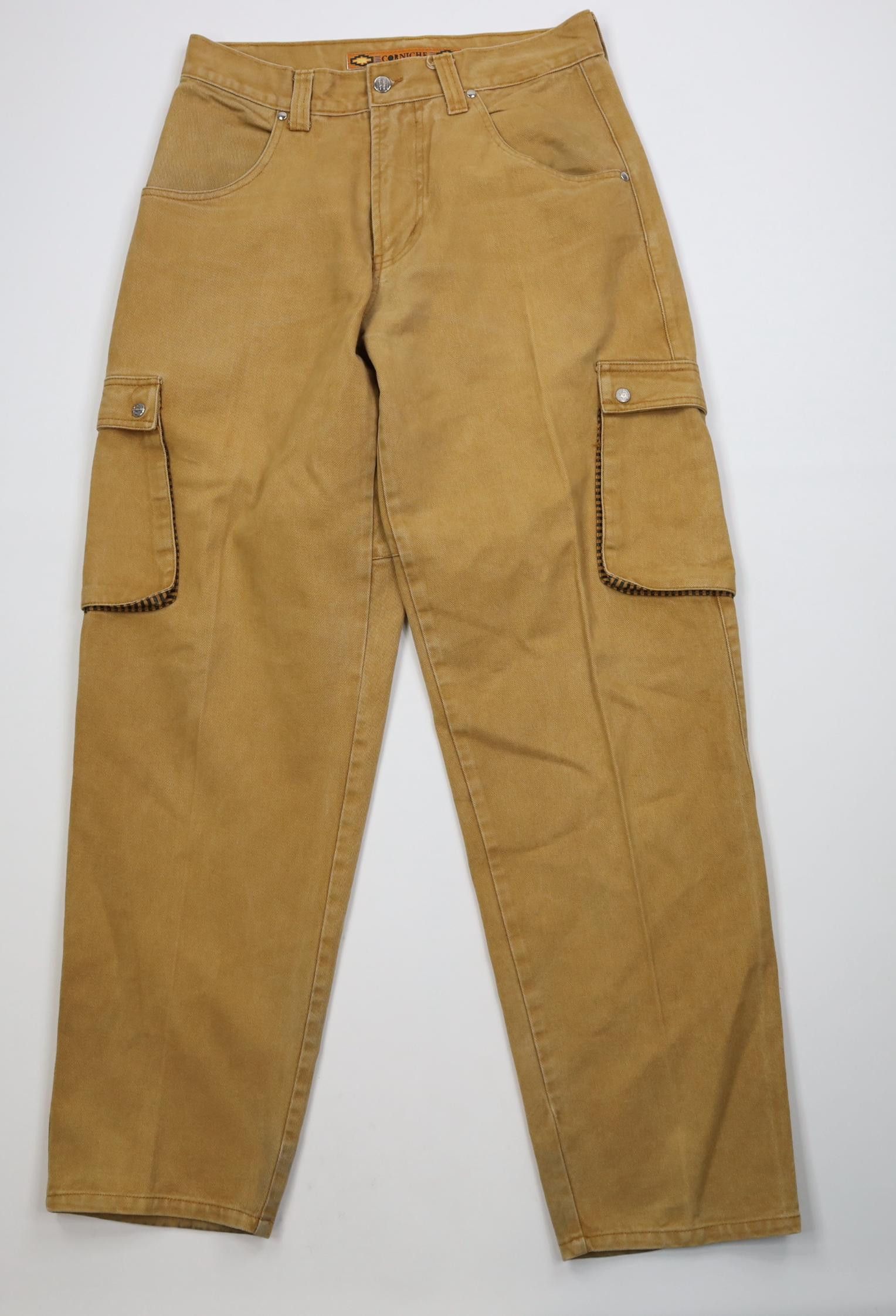 Vintage Vintage 90s Streetwear Big Pocket Skateboard Cargo Jeans Size US 32 / EU 48 - 1 Thumbnail
