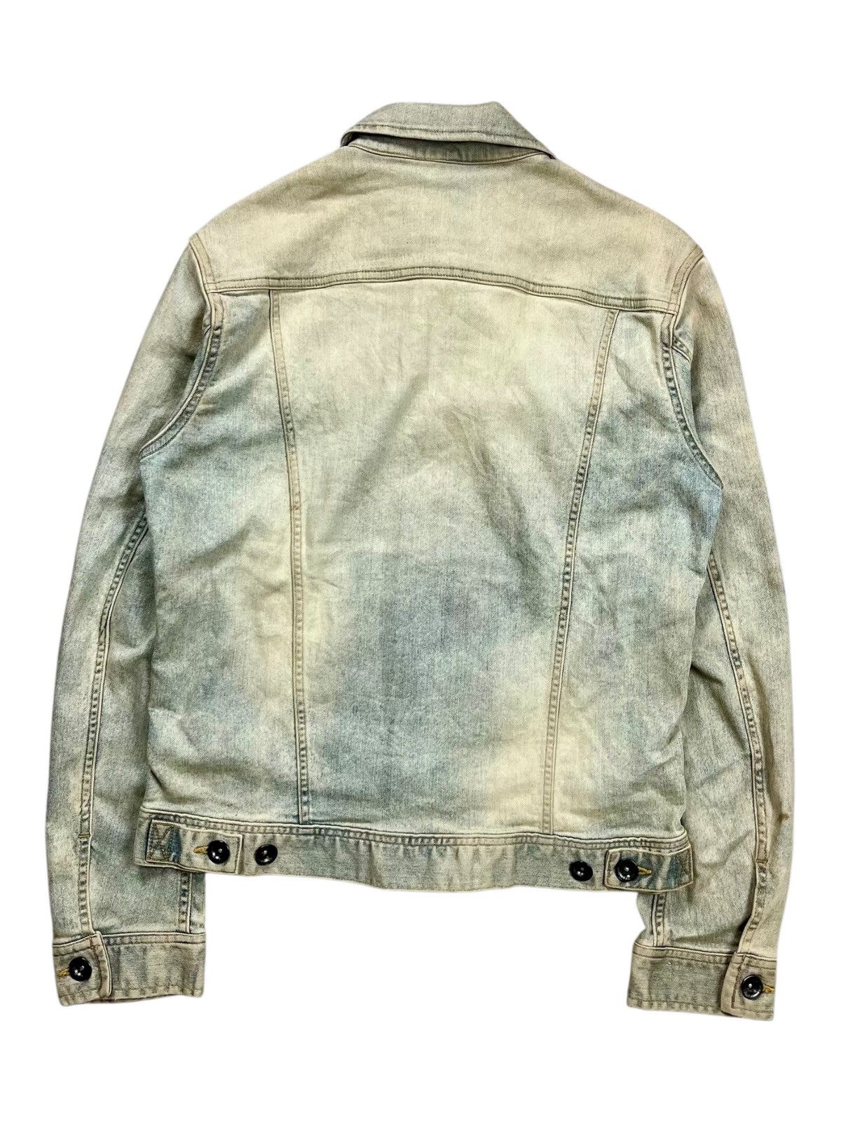 If Six Was Nine 2000s Jackrose - Mudwash Denim Jacket Size US M / EU 48-50 / 2 - 2 Thumbnail