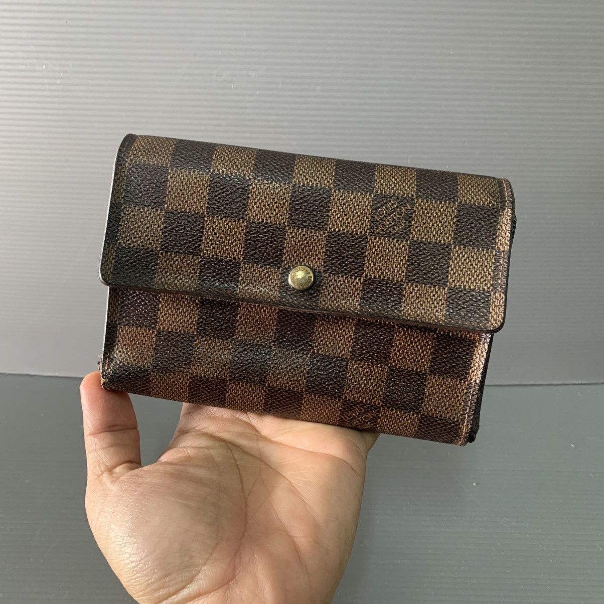 Louis Vuitton Louis Vuitton Damier Ebene Wallet Size ONE SIZE - 17 Thumbnail