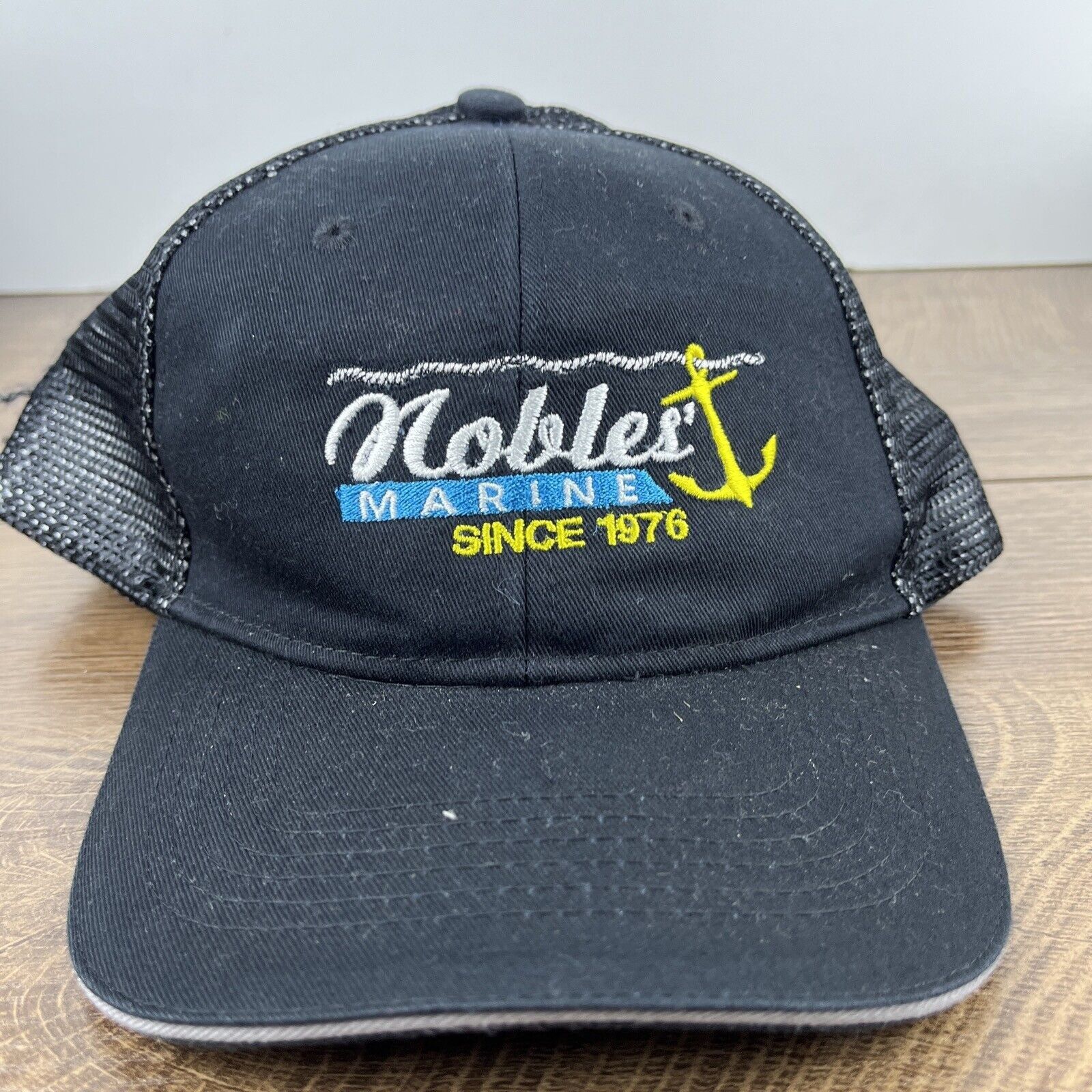 Other Noble Marine Hat 1976 Noble Black Hat Adjustable Snapback Ad Size ONE SIZE - 5 Thumbnail