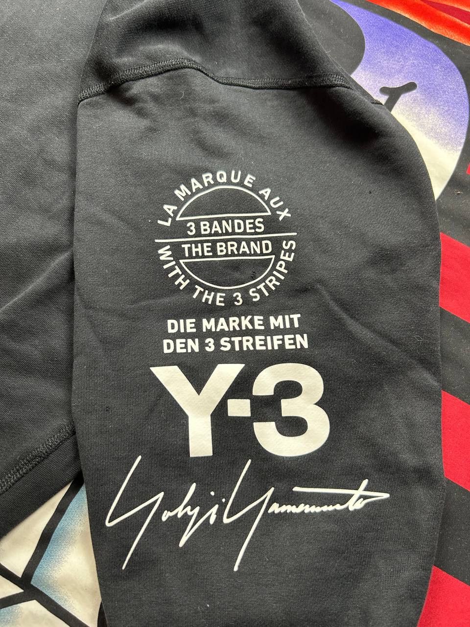 Adidas × Y's Adidas Y3 Yohji Yamamoto black hoodie logo Size S Size US S / EU 44-46 / 1 - 4 Thumbnail
