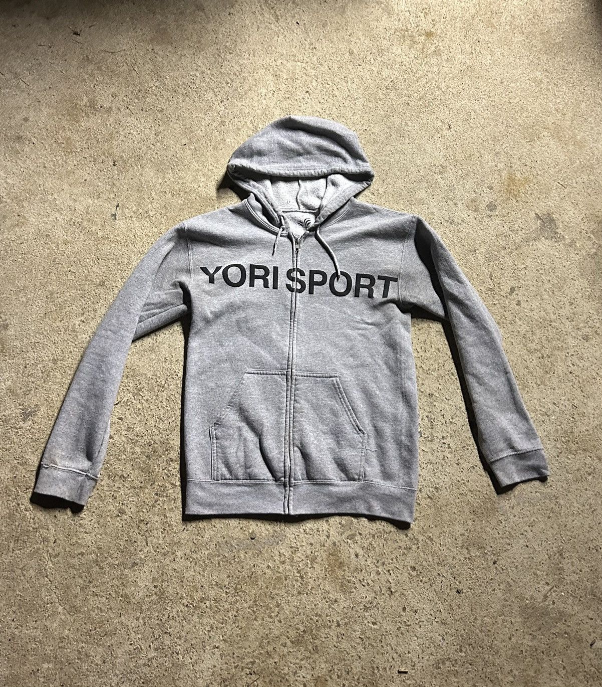 た*ま様 Yori sport zip hoodie Yori Sport Womenswear Text Zip-Up Hoodie (Black/White) | YORI