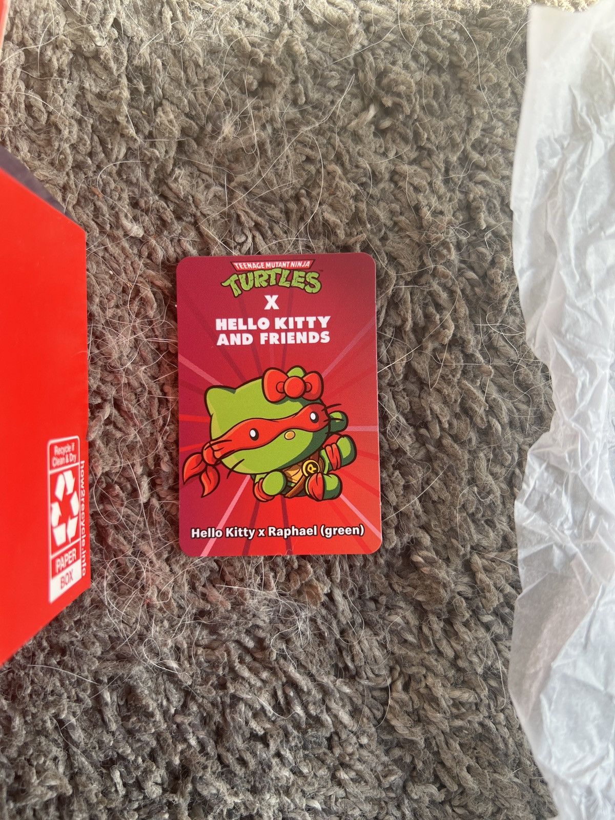 Nickelodeon TMNT X Hello Kitty And Friends Hello Kitty X Raphael (Green) Size ONE SIZE - 4 Thumbnail