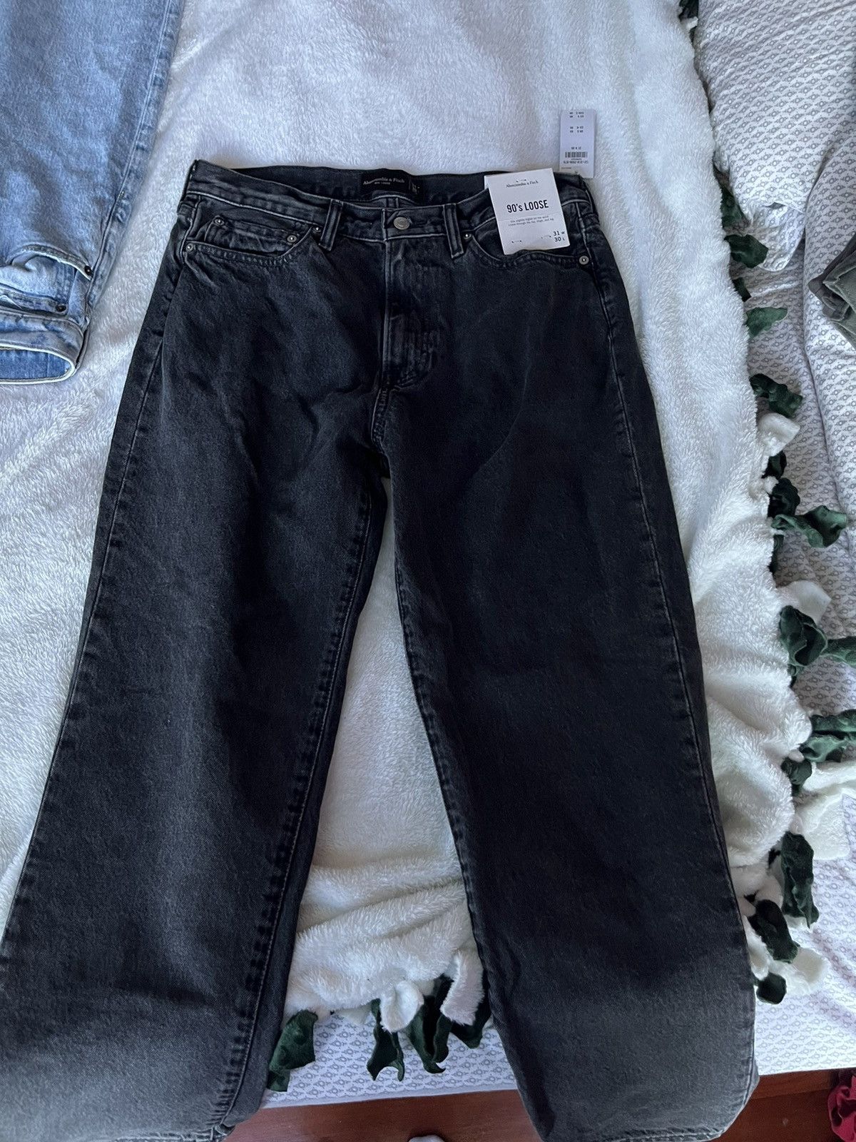 Abercrombie & Fitch Black Abercrombie jeans Size US 31 - 2 Thumbnail