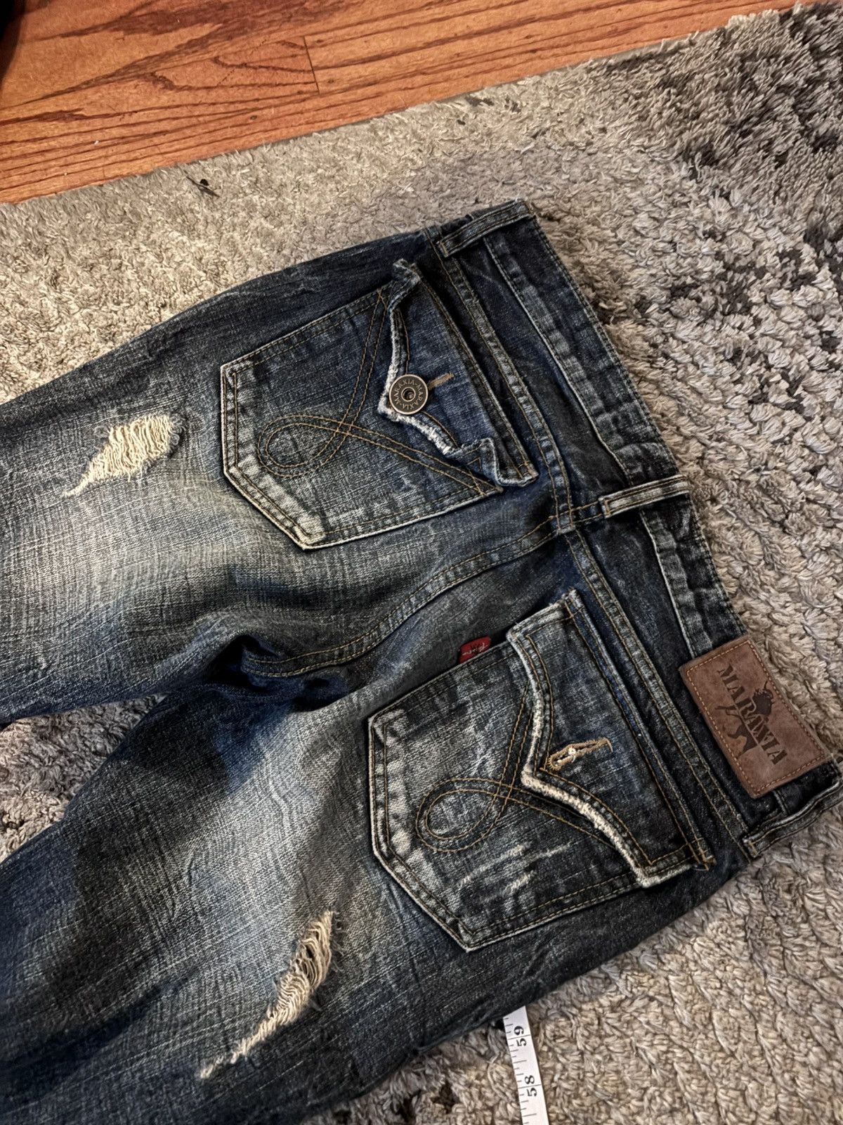 Tornado Mart Maraxia japanese brand jeans Size US 30 / EU 46 - 5 Thumbnail