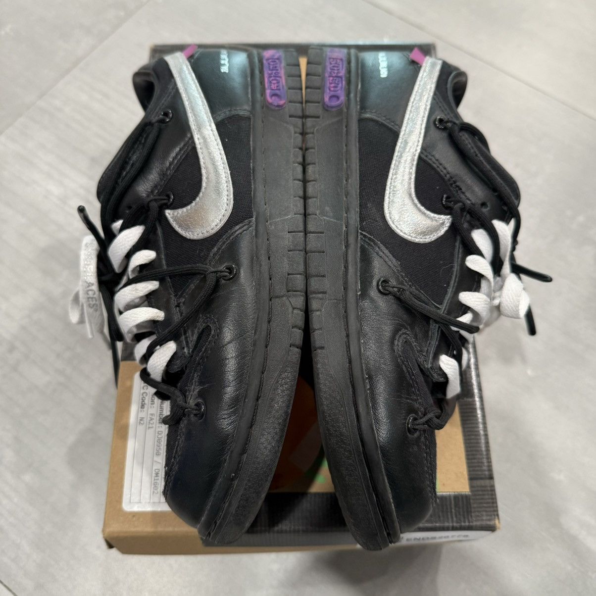 Nike × Off-White Off White Nike Dunk Low Lot 50 size 7.5 Size US 7.5 / EU 40-41 - 5 Thumbnail