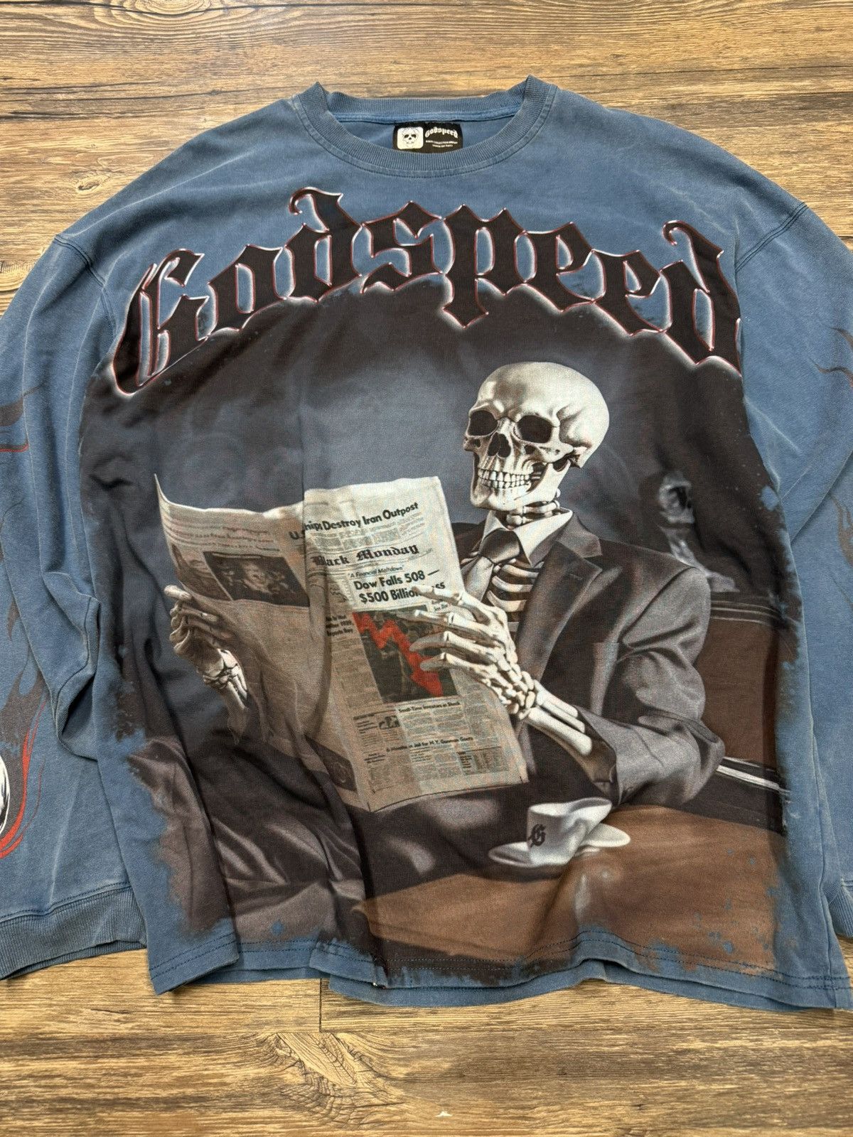 Godspeed GOD SPEED BLACK MONDAY LONGSLEEVE Size US XL / EU 56 / 4 - 2 Thumbnail