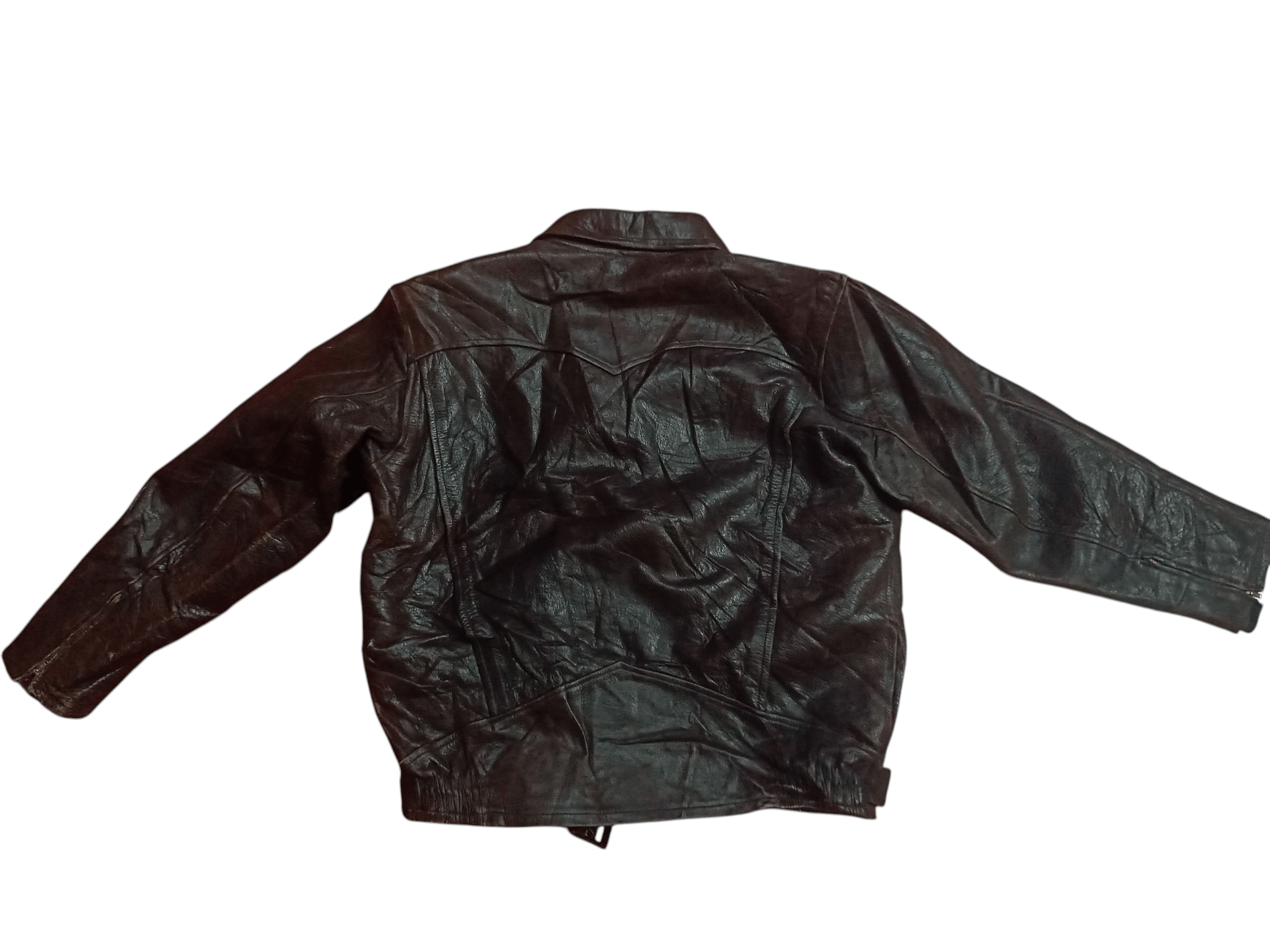 Other 🌟Hawks Jumper Leather Double Collar Jacket Men🌟 Size US L / EU 52-54 / 3 - 16 Thumbnail