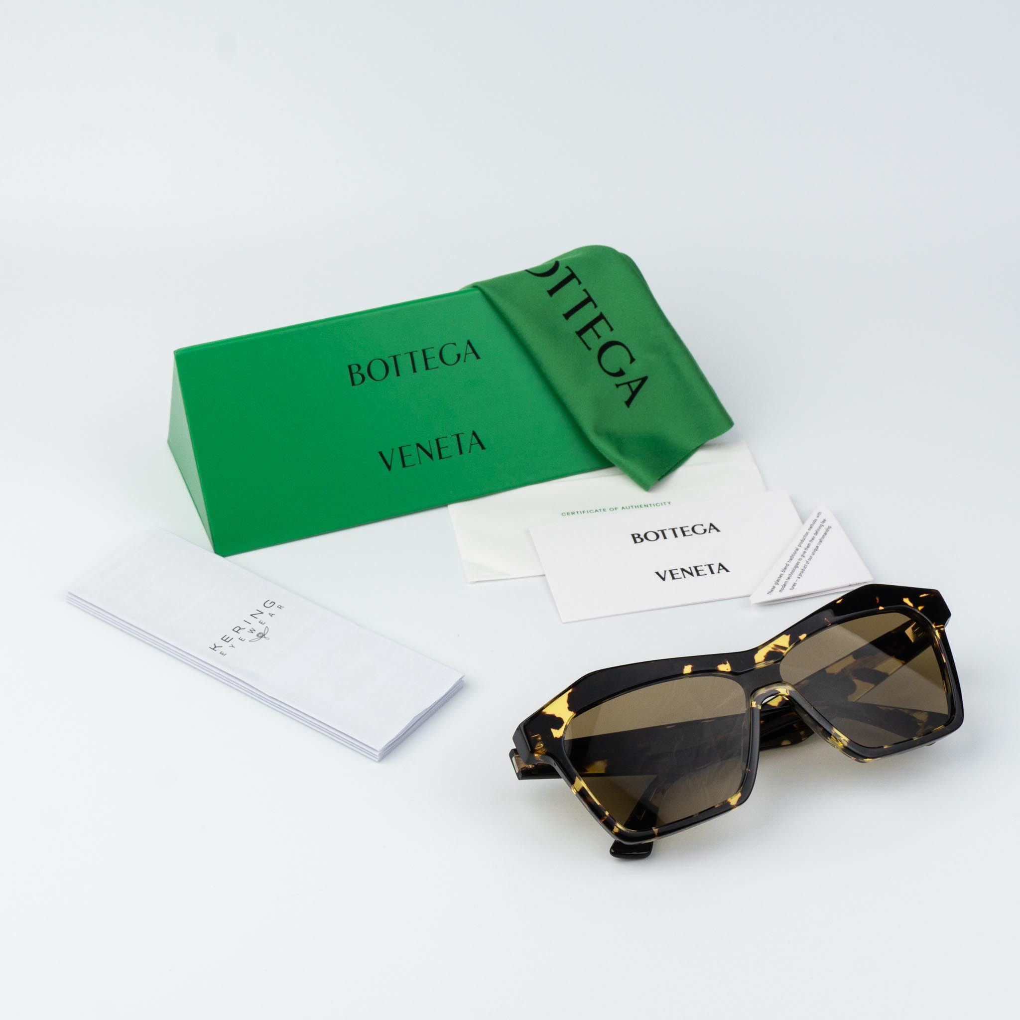 Bottega Veneta Bottega Veneta Men Sunglasses Shield BV1093S 002 BRAND NEW Size ONE SIZE - 11 Thumbnail
