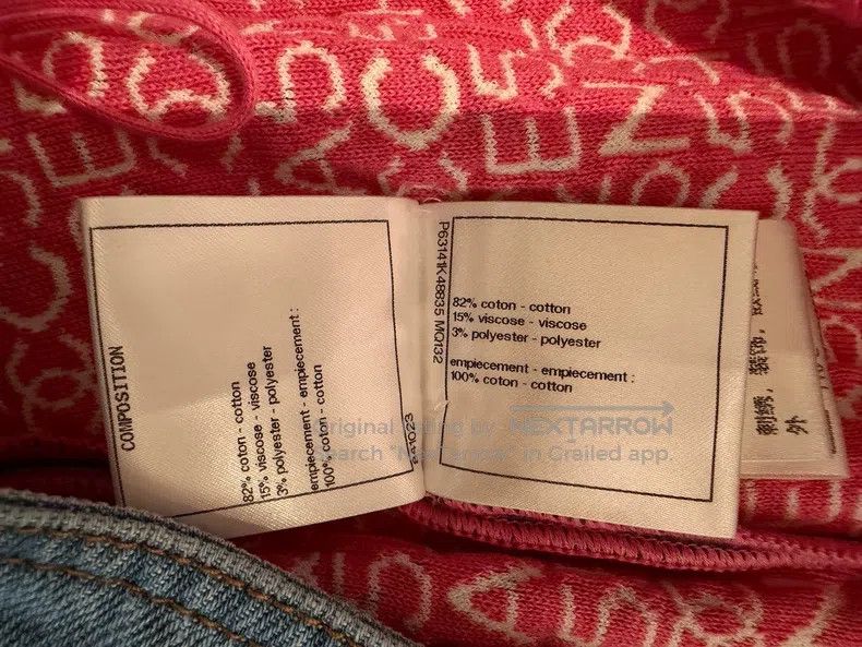 Chanel Chanel Early spring blue diamond checkered diamond buckle Size 24" / US 00 / IT 34 - 5 Thumbnail