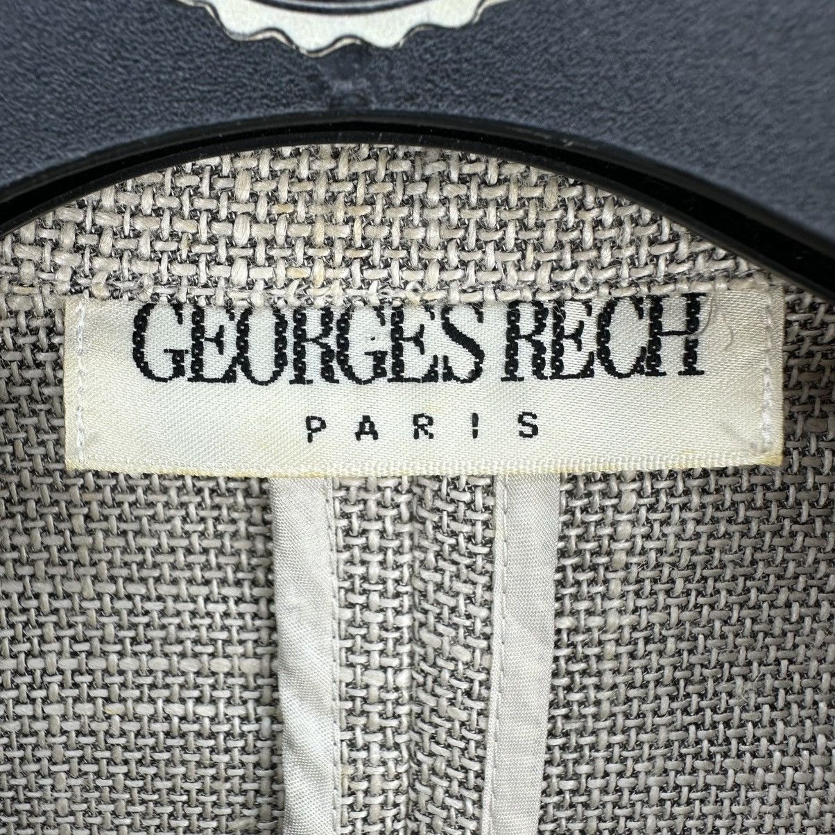 George Vintage 90's Georges Rech Paris Women Shortsleeve Blazer Size S / US 4 / IT 40 - 11 Thumbnail