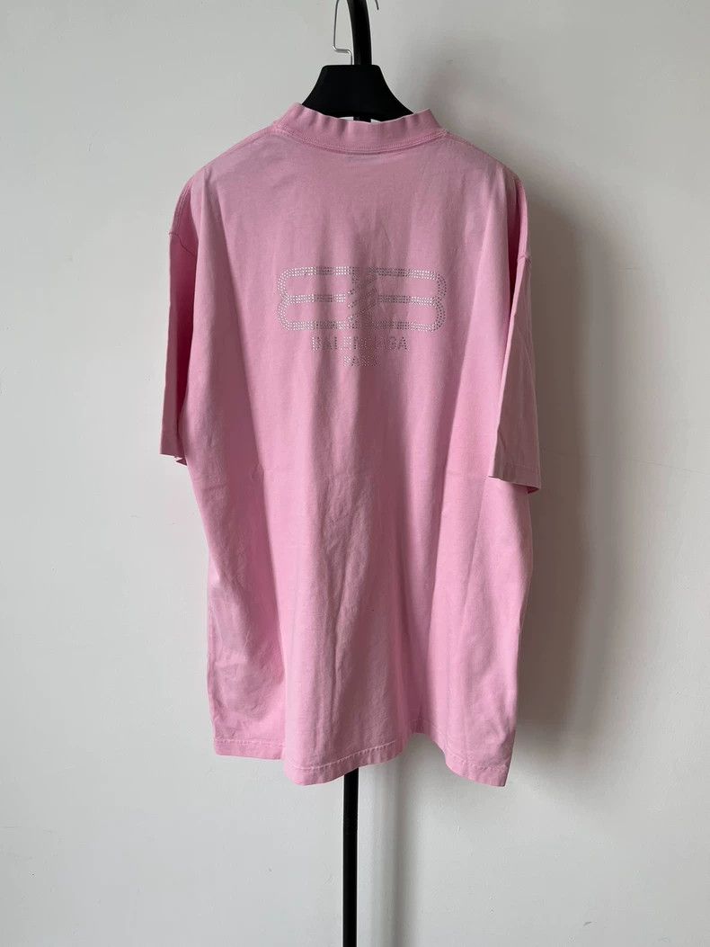 Balenciaga Balenciaga Rhinestone short-sleeved T-shirt Size US M / EU 48-50 / 2 - 1 Thumbnail